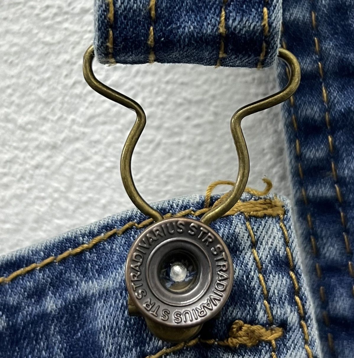 Japanese Brand × Vintage Stradivarius Distressed Denim Overalls Size EUR 38 / USA 6 / Size US 32 / EU 48 - 5 Thumbnail