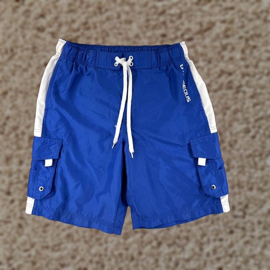 Vintage VINTAGE O'RAGEOUS Men Board Shorts Beach Hawaiian Outdoor Retro Surf Size US 31 - 1 Thumbnail