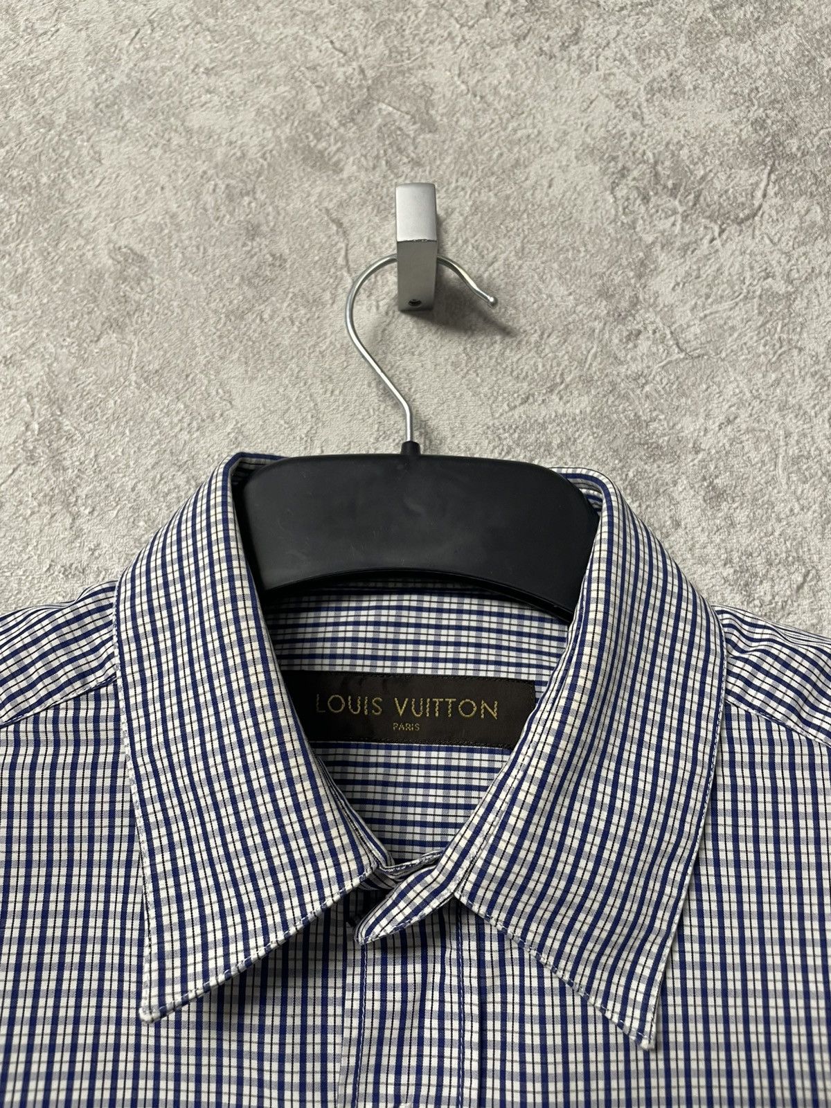 Louis Vuitton Louis Vuitton Checkered Logo Long Sleeve Shirt Size US M / EU 48-50 / 2 - 5 Thumbnail
