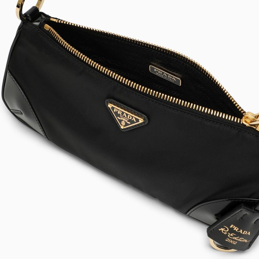Prada o1d2blof0924 Size : OS / Shoulder Bag With Logo In Black Size ONE SIZE - 4 Thumbnail
