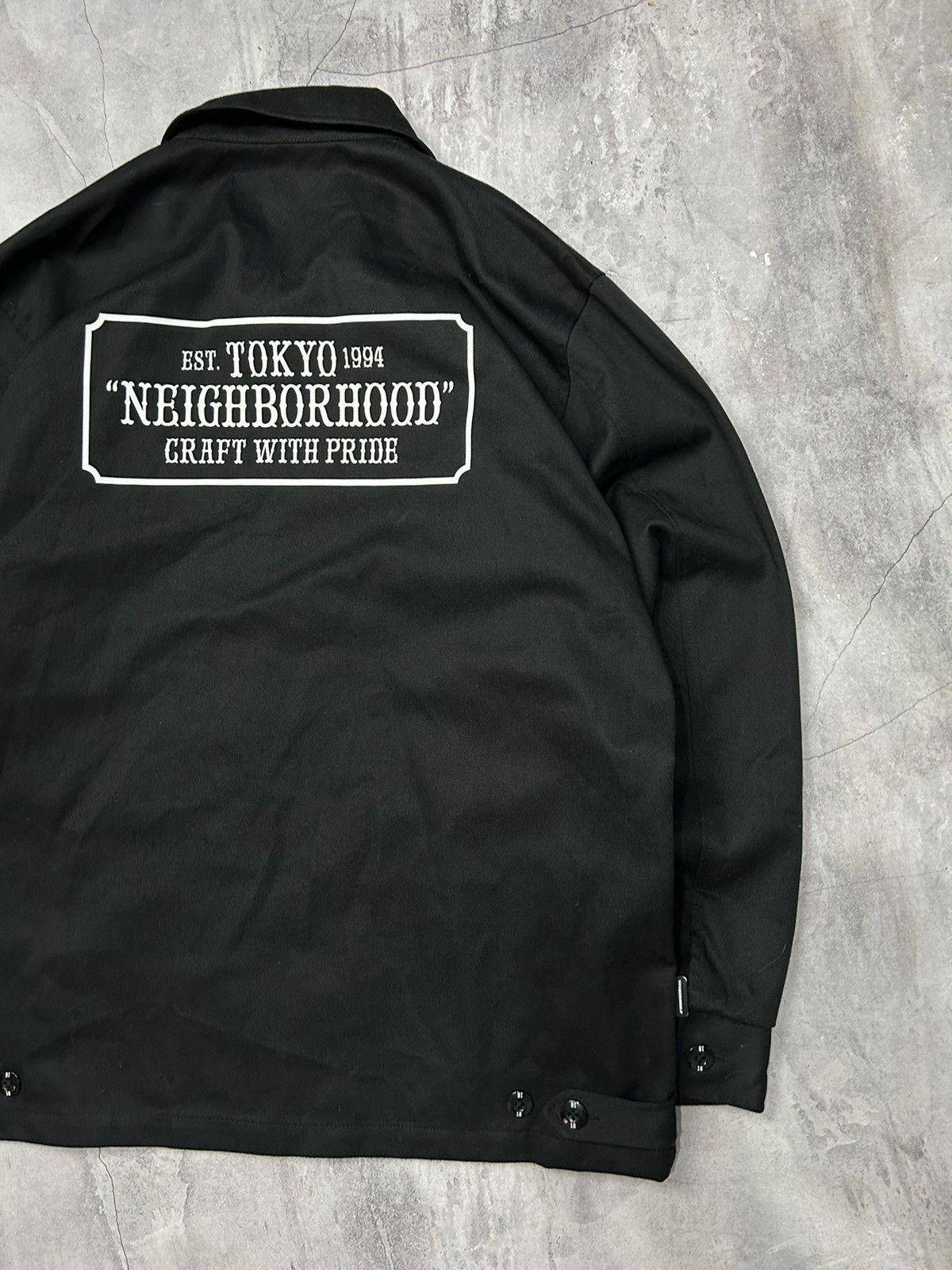 Japanese Brand NEIGHBORHOOD DRIZZLER /EC-JKT JACKET Size US M / EU 48-50 / 2 - 9 Thumbnail