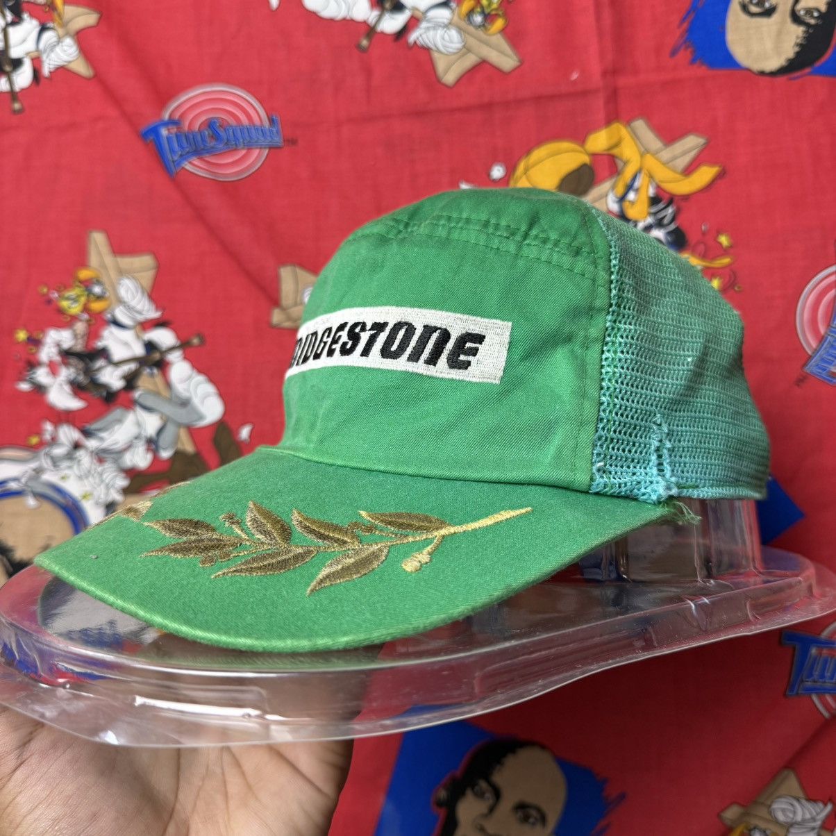 Vintage Vintage bridgestone trucker cap champion racing team Size ONE SIZE - 3 Thumbnail