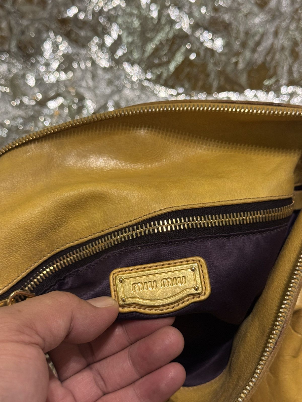 Miu Miu Miu Miu leather bow bag Size ONE SIZE - 9 Thumbnail