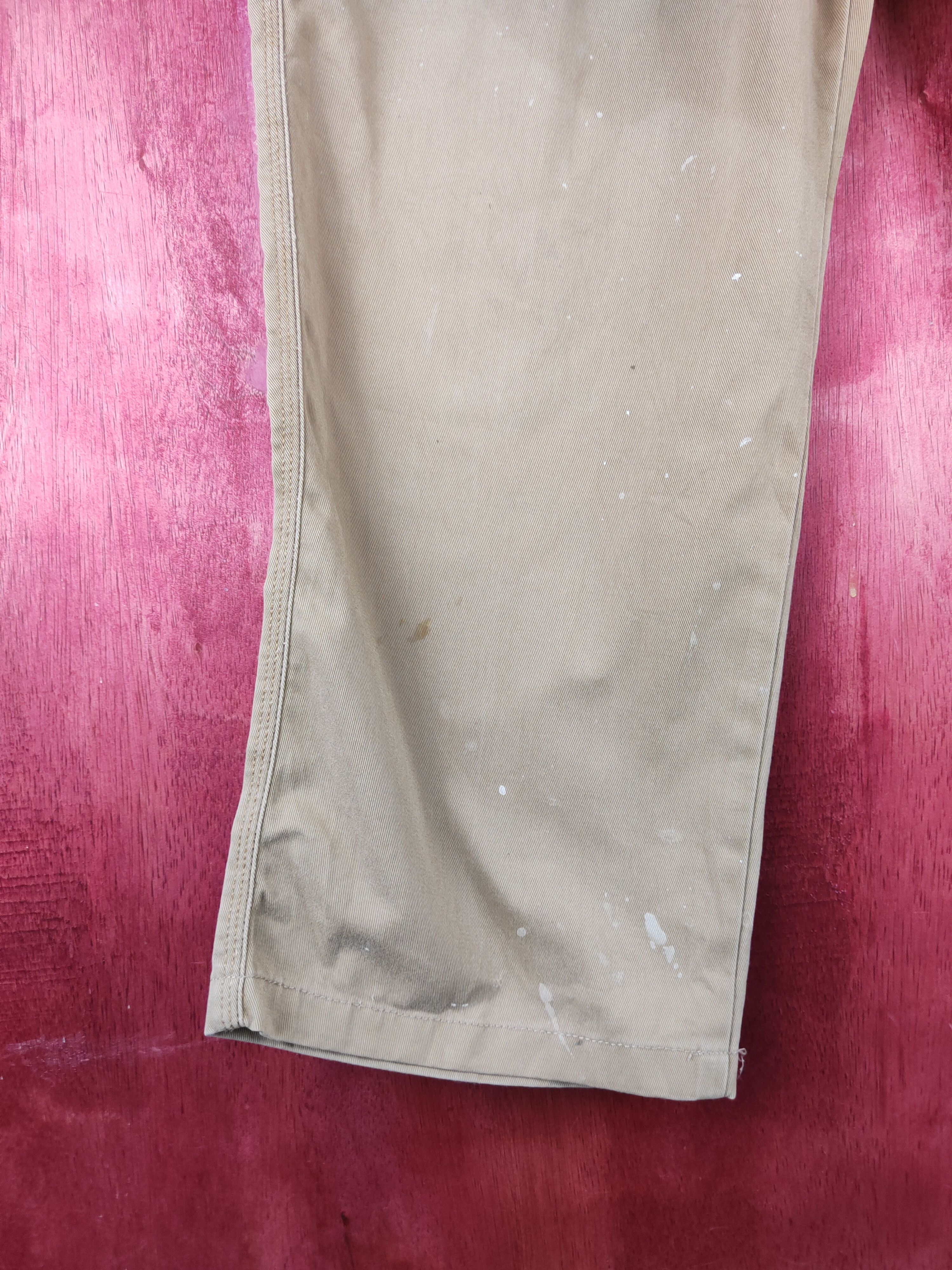Japanese Brand Evenriver Brown Multipocket Baggy Cargo Pants N#S009 Size US 32 / EU 48 - 4 Thumbnail