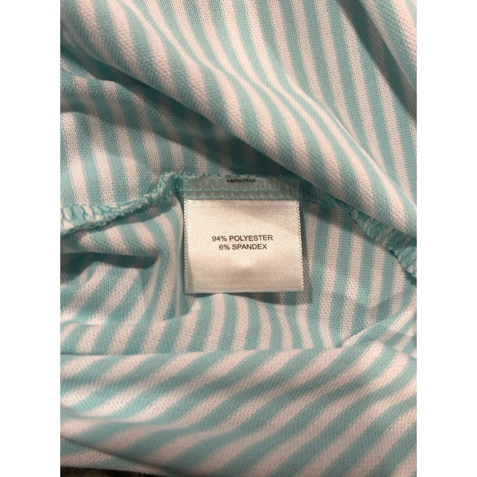 Peter Millar Peter Millar Polo Shirt Mens 2XL Striped Stretch Pocket Logo Casual Golf Shirt Size US XXL / EU 58 / 5 - 5 Thumbnail