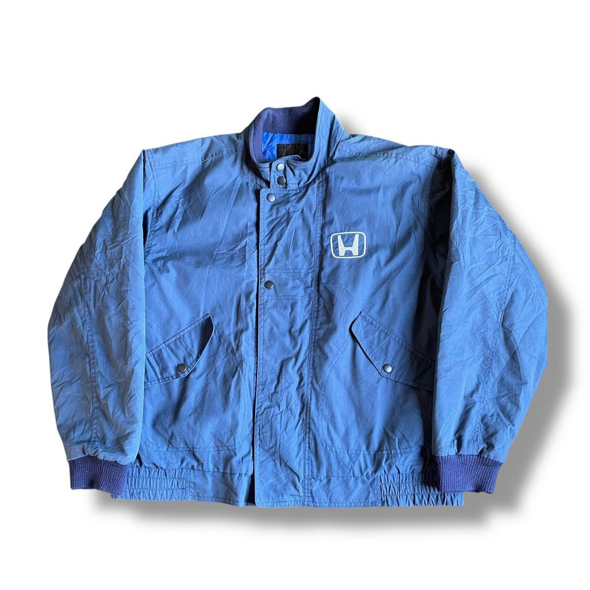 Honda VINTAGE HONDA EMBROIDERED LOGO BOMBER JACKET Size US M / EU 48-50 / 2 - 1 Thumbnail