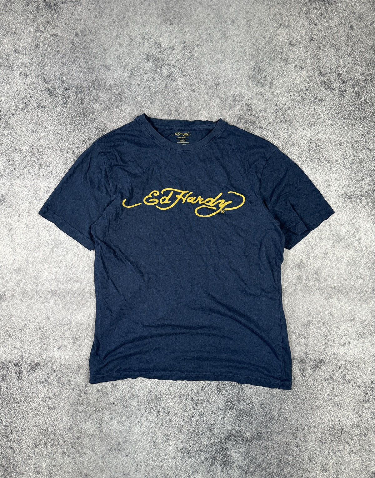 Ed Hardy Y2K Ed Hardy Christian Audigier Logo T-shirt Avant Garde Vtg Size US M / EU 48-50 / 2 - 1 Thumbnail