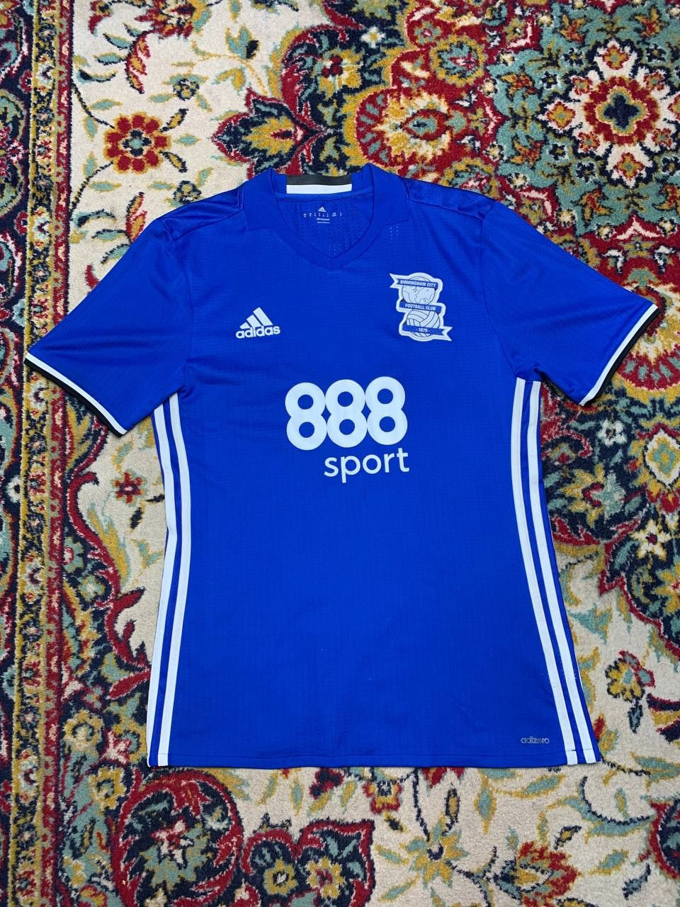 Adidas BIRMINGHAM CITY 2016 2017 HOME FOOTBALL SHIRT SOCCER AP4362 Size US M / EU 48-50 / 2 - 1 Thumbnail