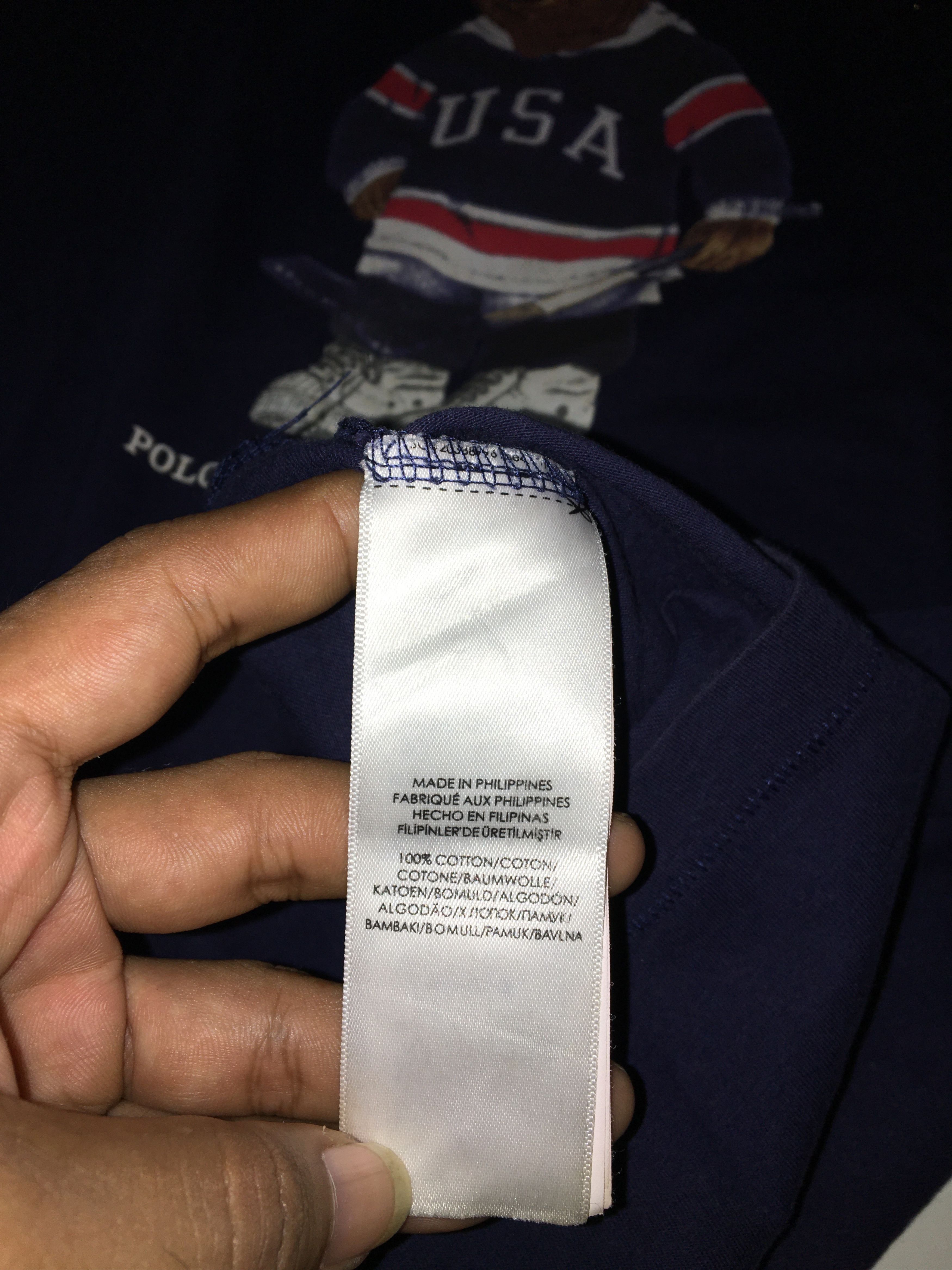 Polo Ralph Lauren Polo Bear by Ralph Lauren Tshirt Size US XXL / EU 58 / 5 - 7 Thumbnail