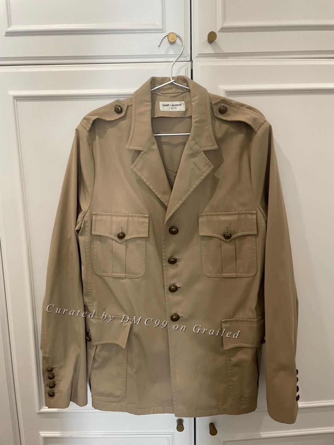 Saint Laurent Paris Saint Laurent SS16 Camo Military Jacket | Grailed
