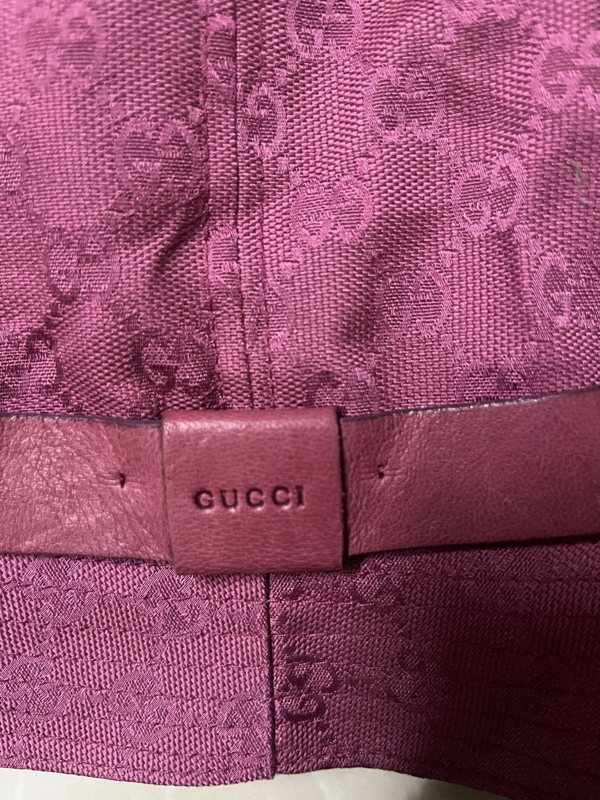 Designer × Gucci Gucci Monogram Bucket Hat Size ONE SIZE - 10 Thumbnail