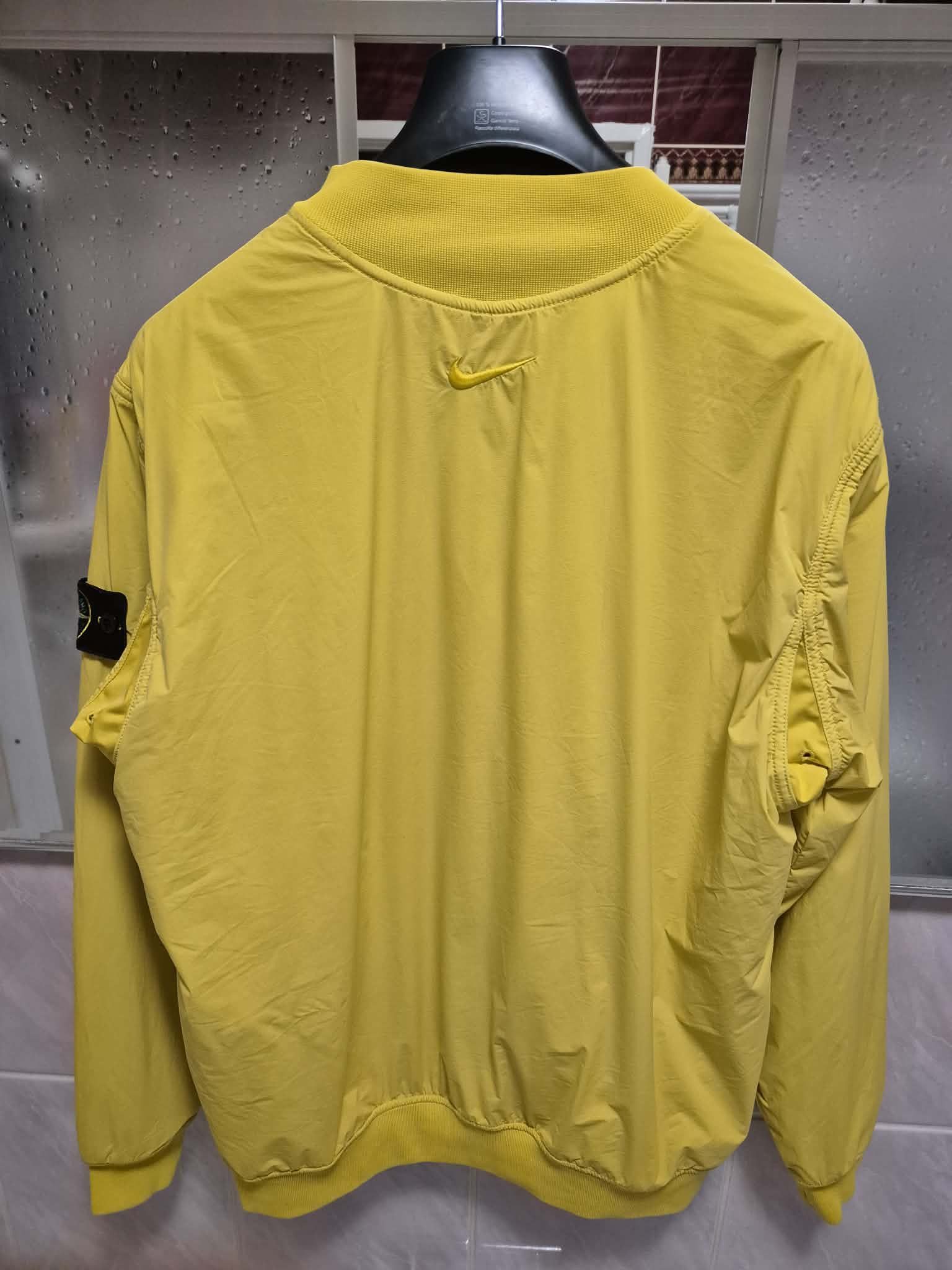 Stone Island Nike x Stone Island Yellow Comfort Tech Composite Jumper Size US L / EU 52-54 / 3 - 2 Thumbnail
