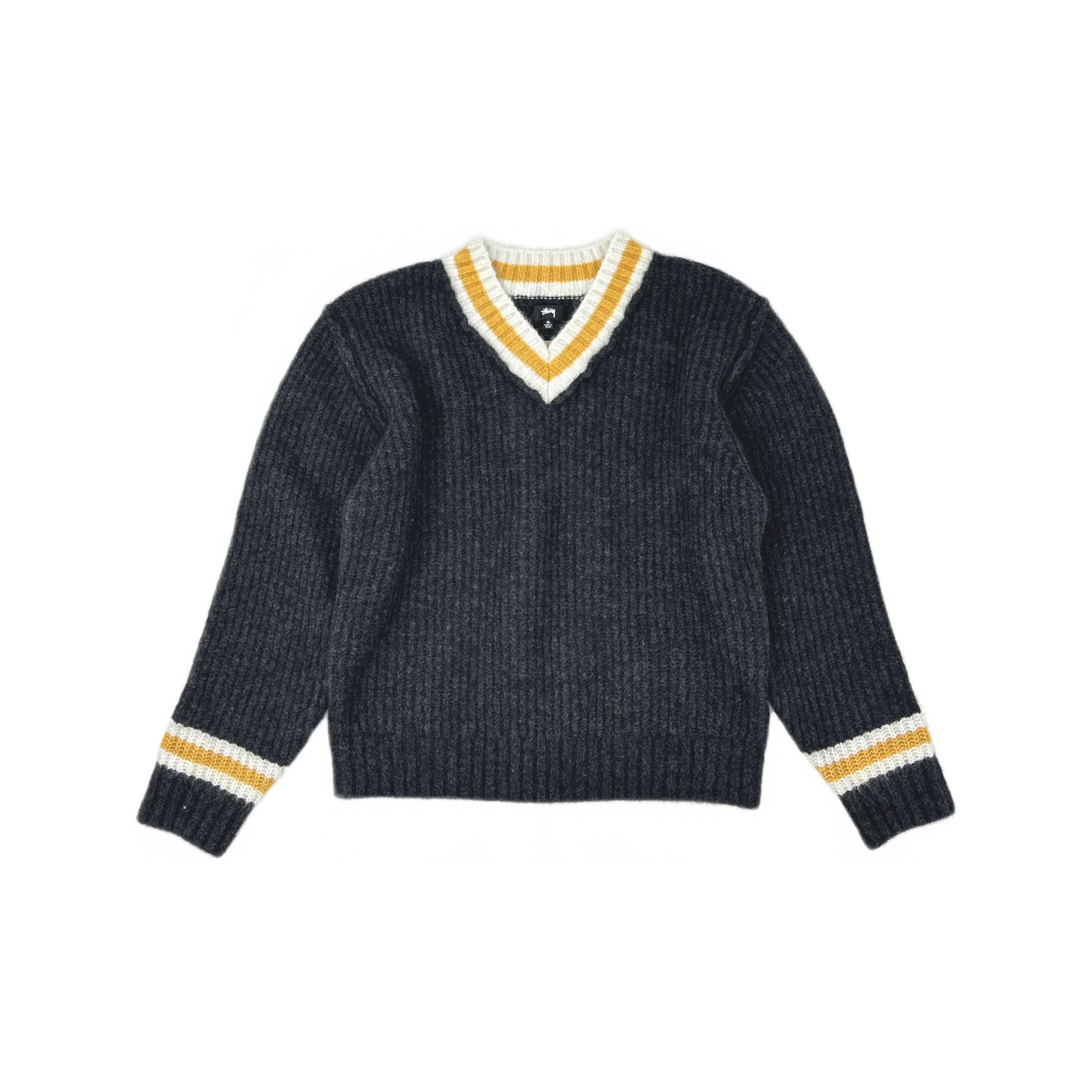 Stussy Stussy Mohair Tennis Sweater Size XL Size US XL / EU 56 / 4 - 1 Thumbnail