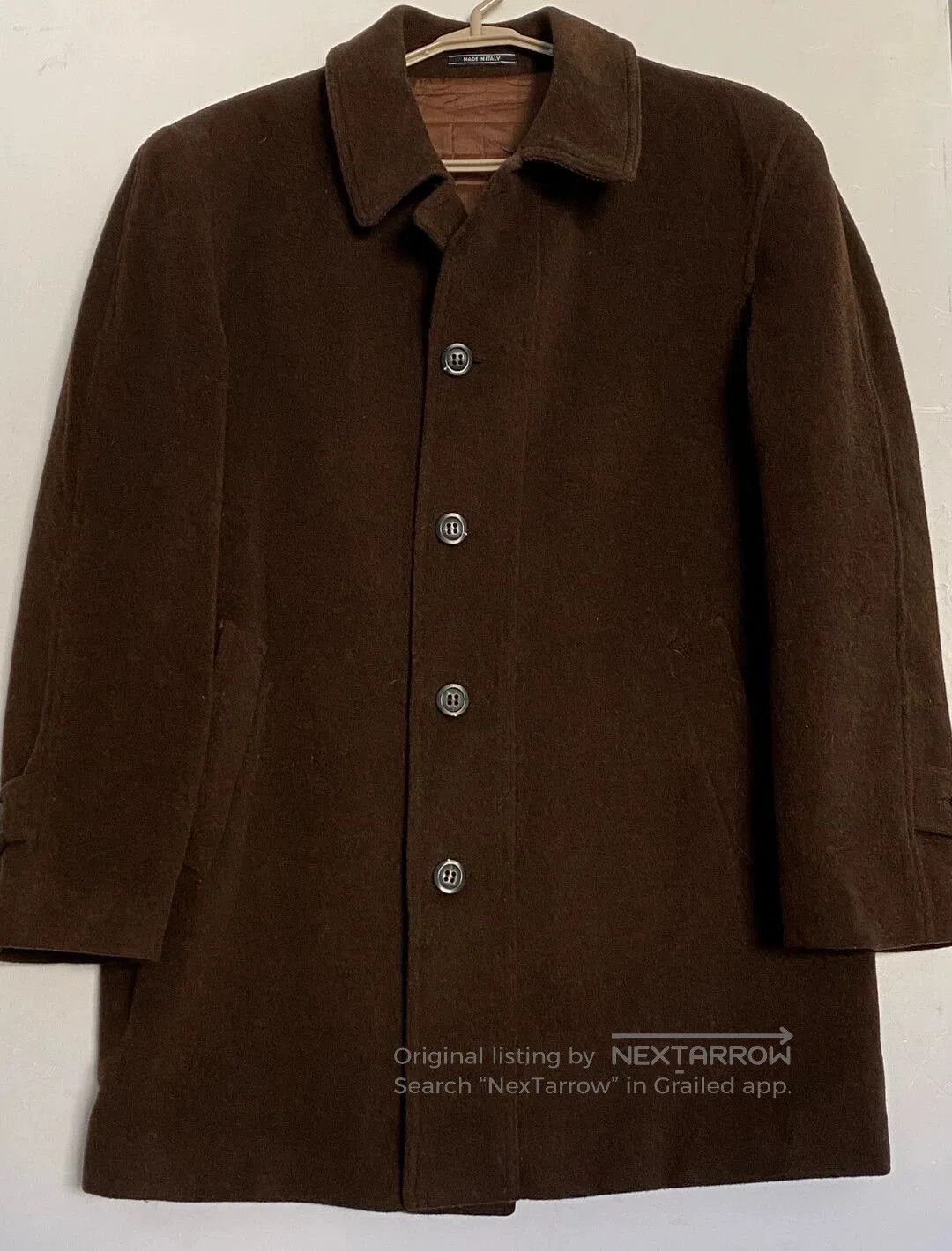 Valentino Valentino Men's Cashmere Wool Coat. Size US XXL / EU 58 / 5 - 1 Thumbnail