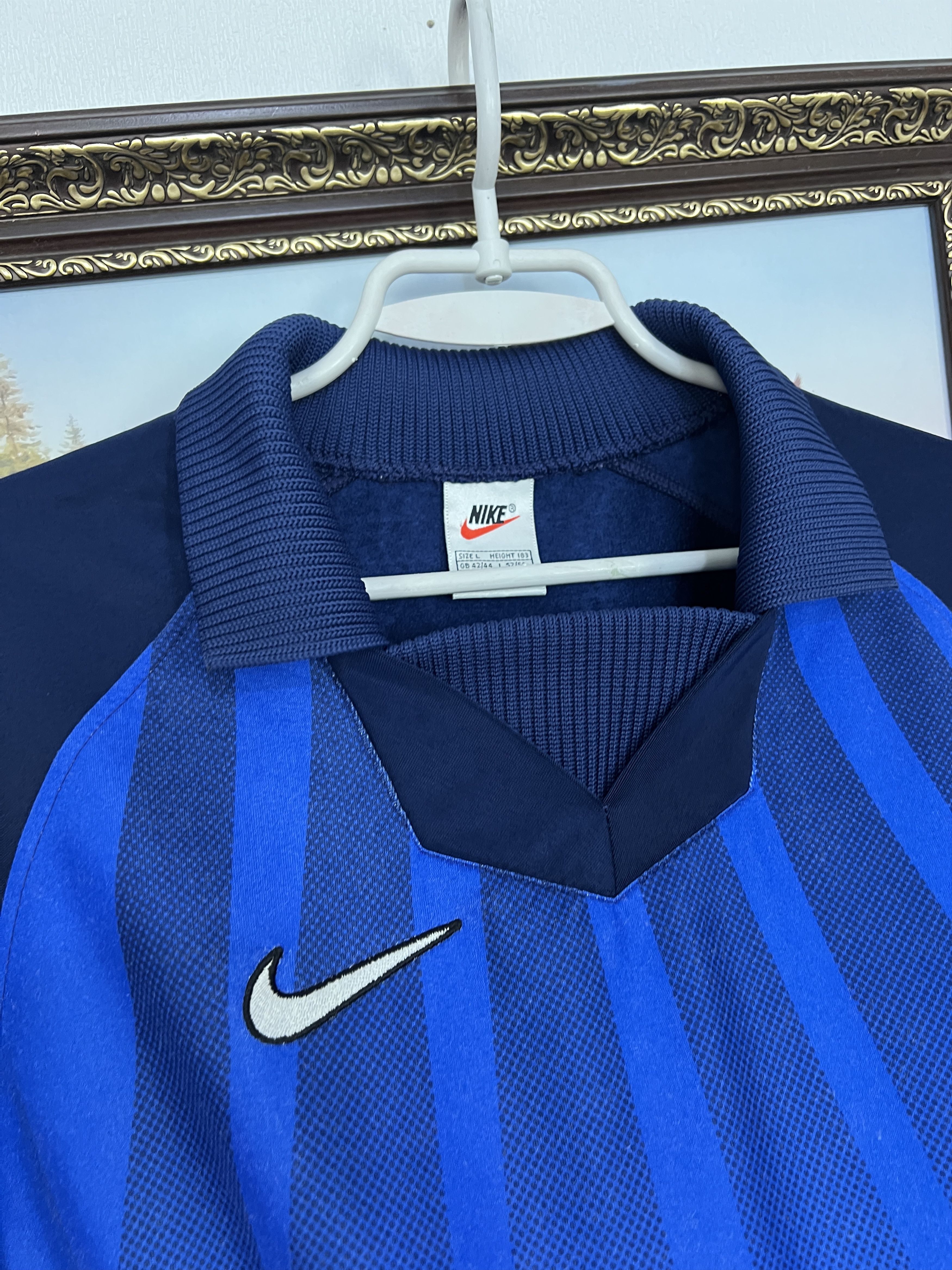 Nike Vintage 90's Nike Goalkeeper Template Football Shirt Soccer Size US L / EU 52-54 / 3 - 3 Thumbnail