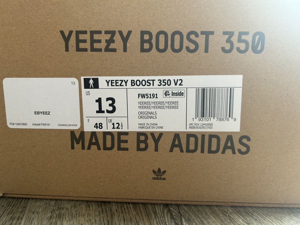 Yeezy Yeezy Boost 350 V2 Size US 13 / EU 46 - 5 Thumbnail