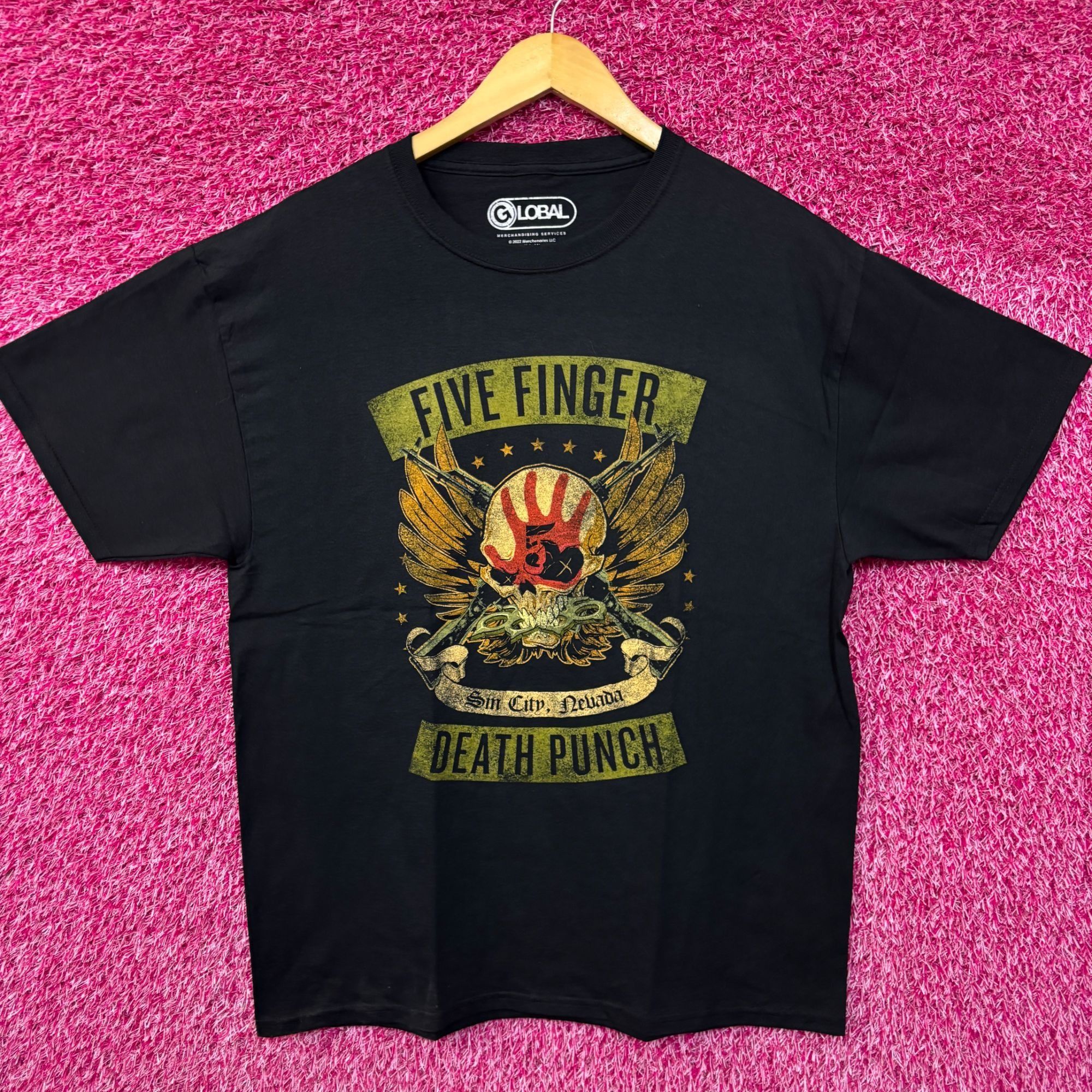 Band Tees Five finger death punch rock Tshirt size large Size US L / EU 52-54 / 3 - 1 Thumbnail