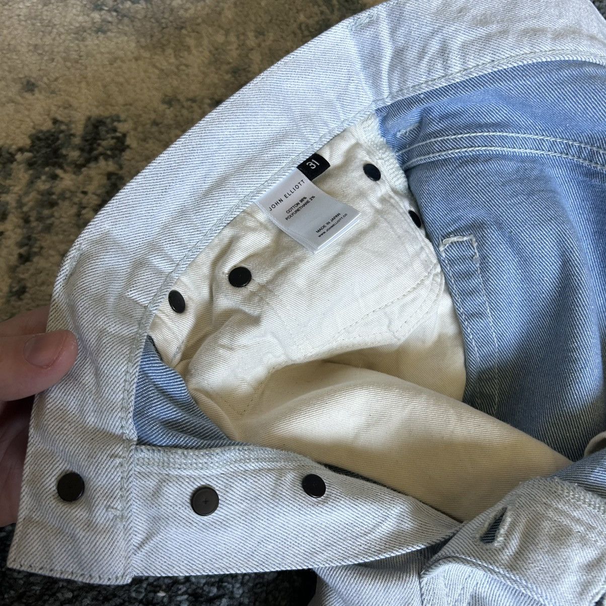 John Elliott SPRiNG SUMMER 2017 SEASON NiNE iCE BLUE GLACiER CAST 2 DENiM Size US 31 - 14 Thumbnail