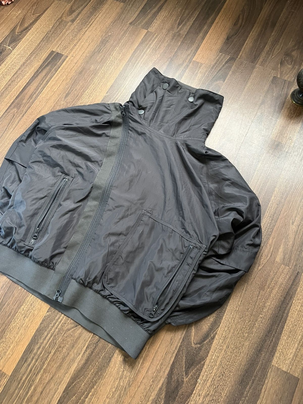 Adidas × Stella McCartney 2000s Adidas Stella McCartney Asymmetric Jacket Size US S / EU 44-46 / 1 - 2 Thumbnail