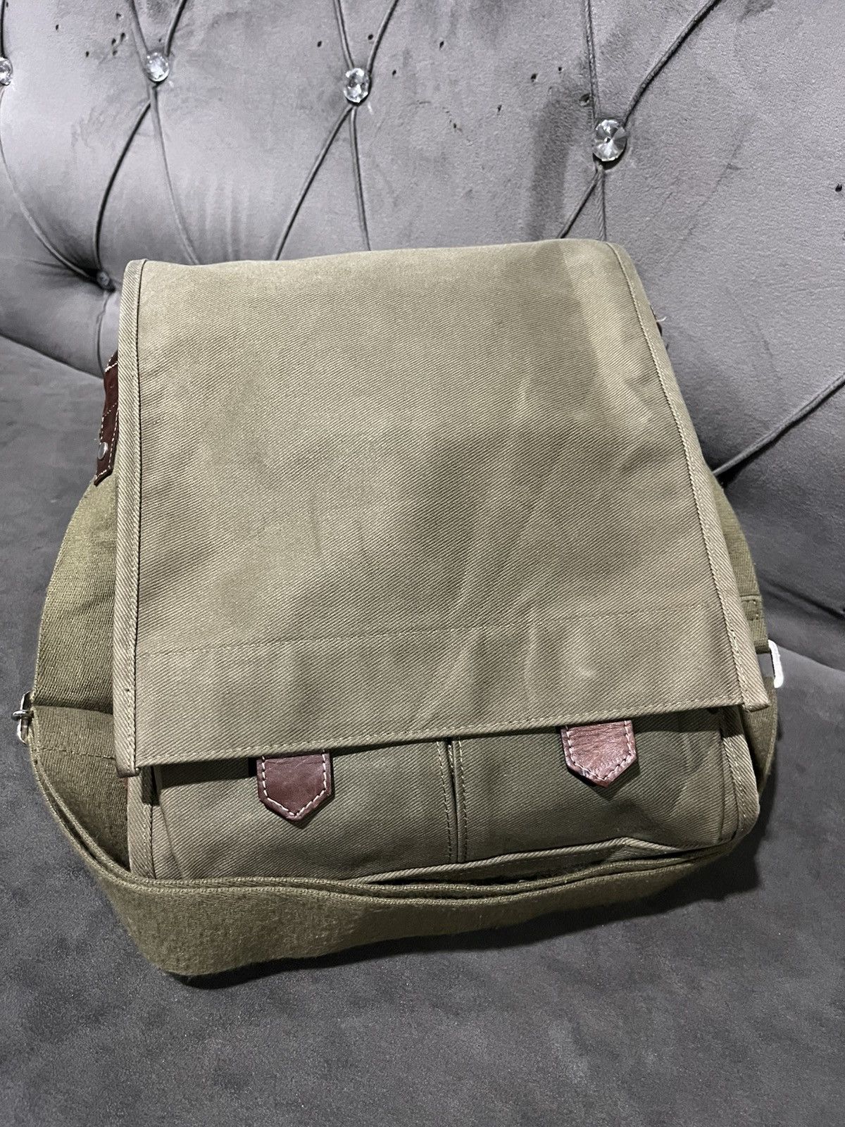 Yohji Yamamoto Authentic INED HOMME By Yohji Yamamoto Militry Bag Size ONE SIZE - 5 Thumbnail