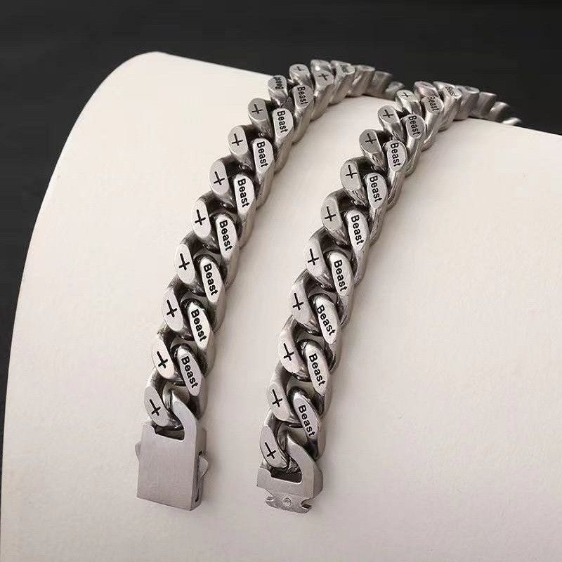 Other Dark Bracelet Y2K Punk Chain Gotch Bracelets Chains Size ONE SIZE - 4 Thumbnail