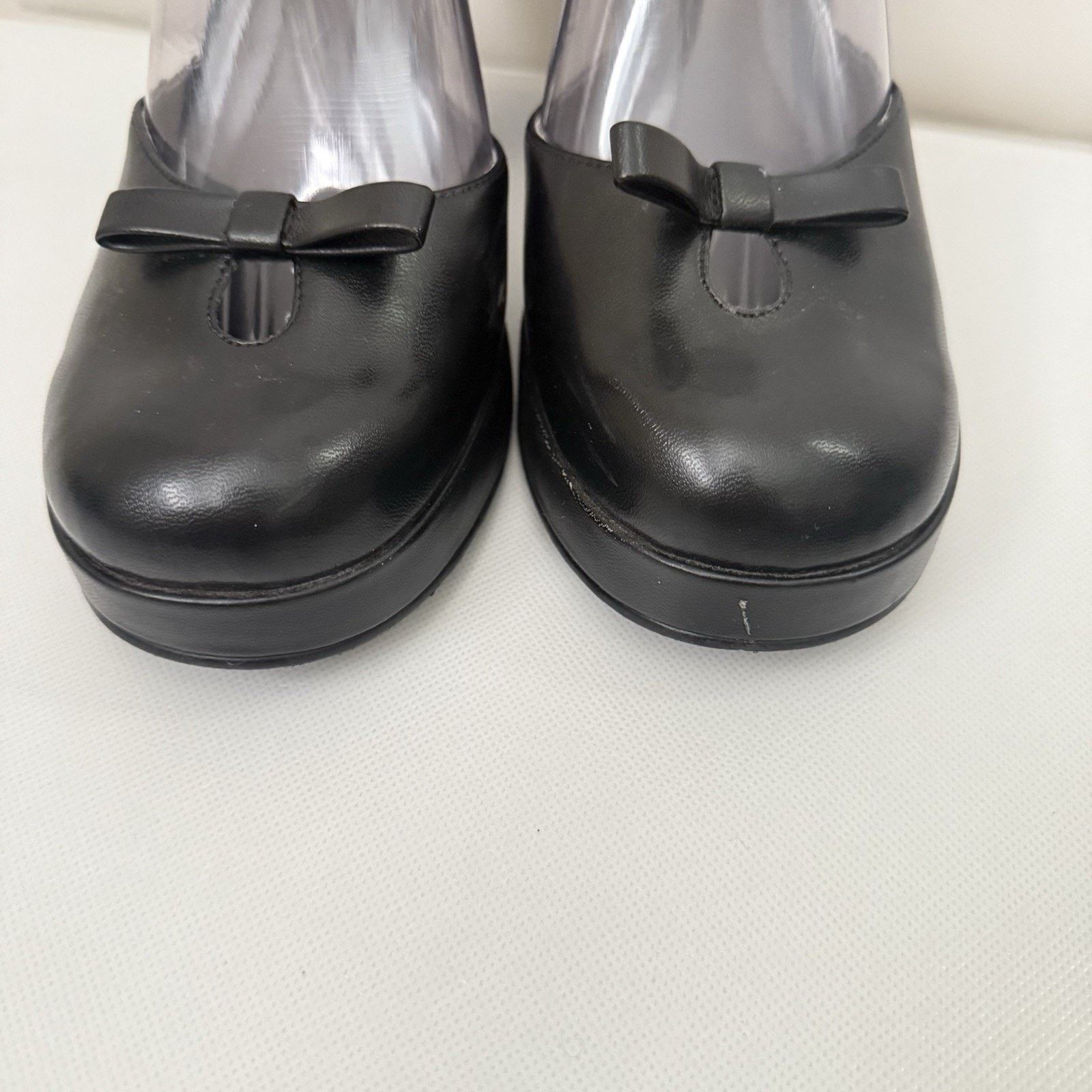 Other Vintage 90s Y2K Bongo Platform Chunky Heels Mary Jane Retro Size US 9.5 / IT 39.5 - 3 Thumbnail