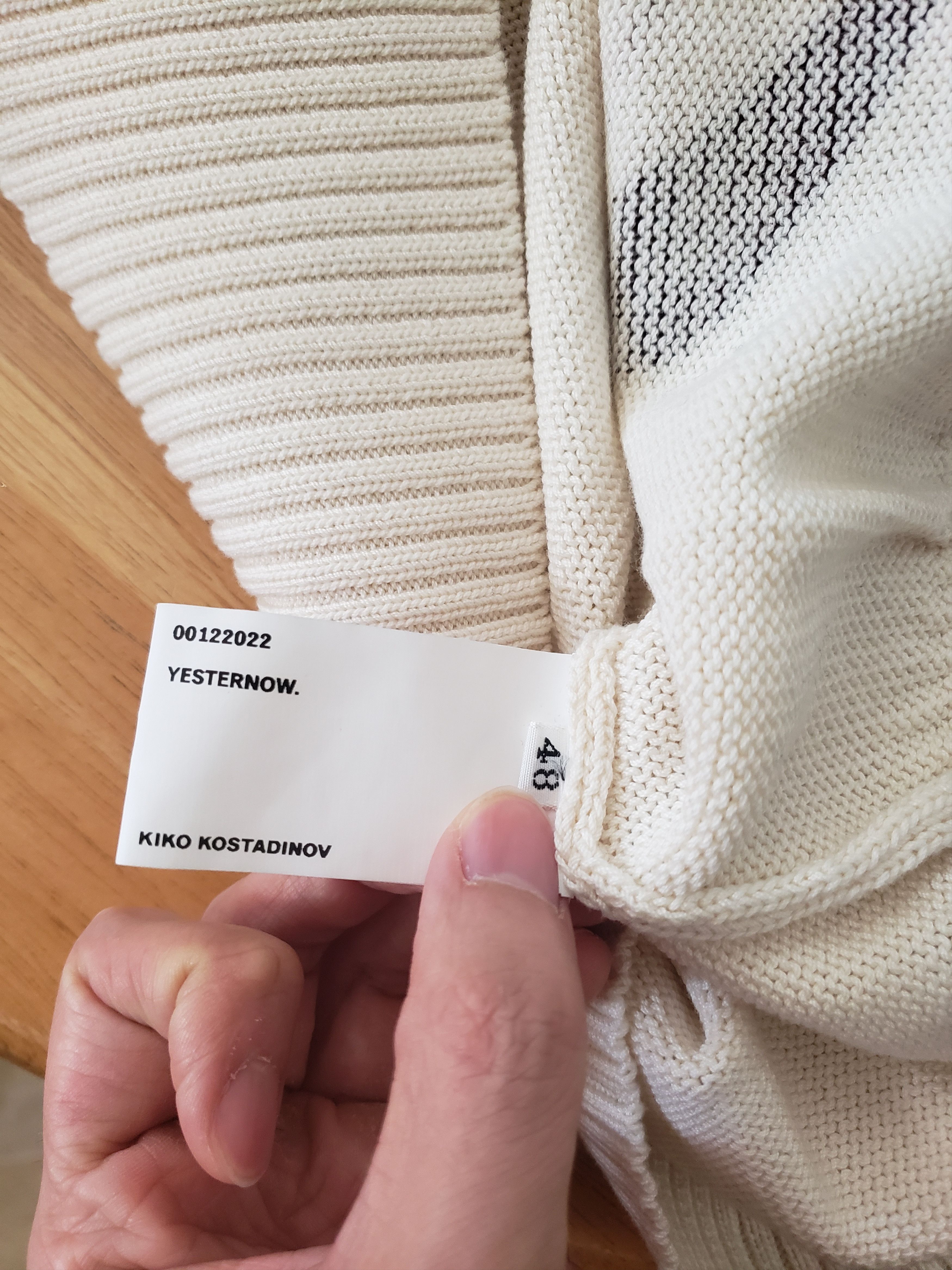 Kiko Kostadinov Kiko Kostadinov 0012 Futur Printed Knit Sweater