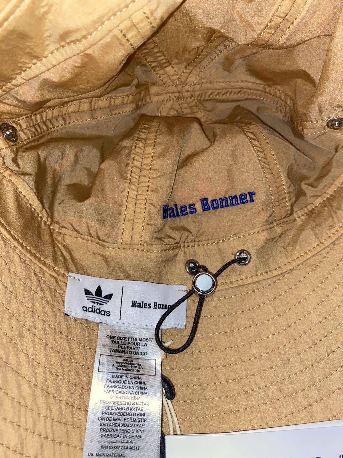 Adidas × Wales Bonner Adidas Wales Bonner Bucket Hat Size ONE SIZE - 4 Thumbnail
