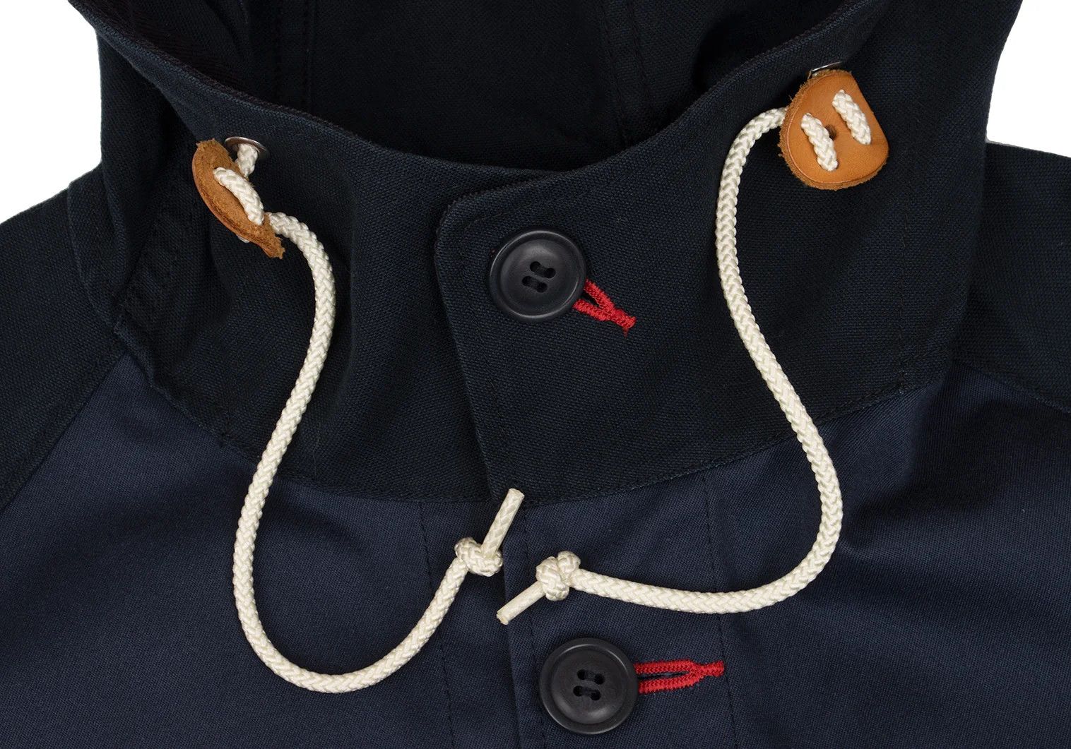 Junya Watanabe Color Block Hoodie Coverall in Navy, Size XS Size US XS / EU 42 / 0 - 5 Thumbnail