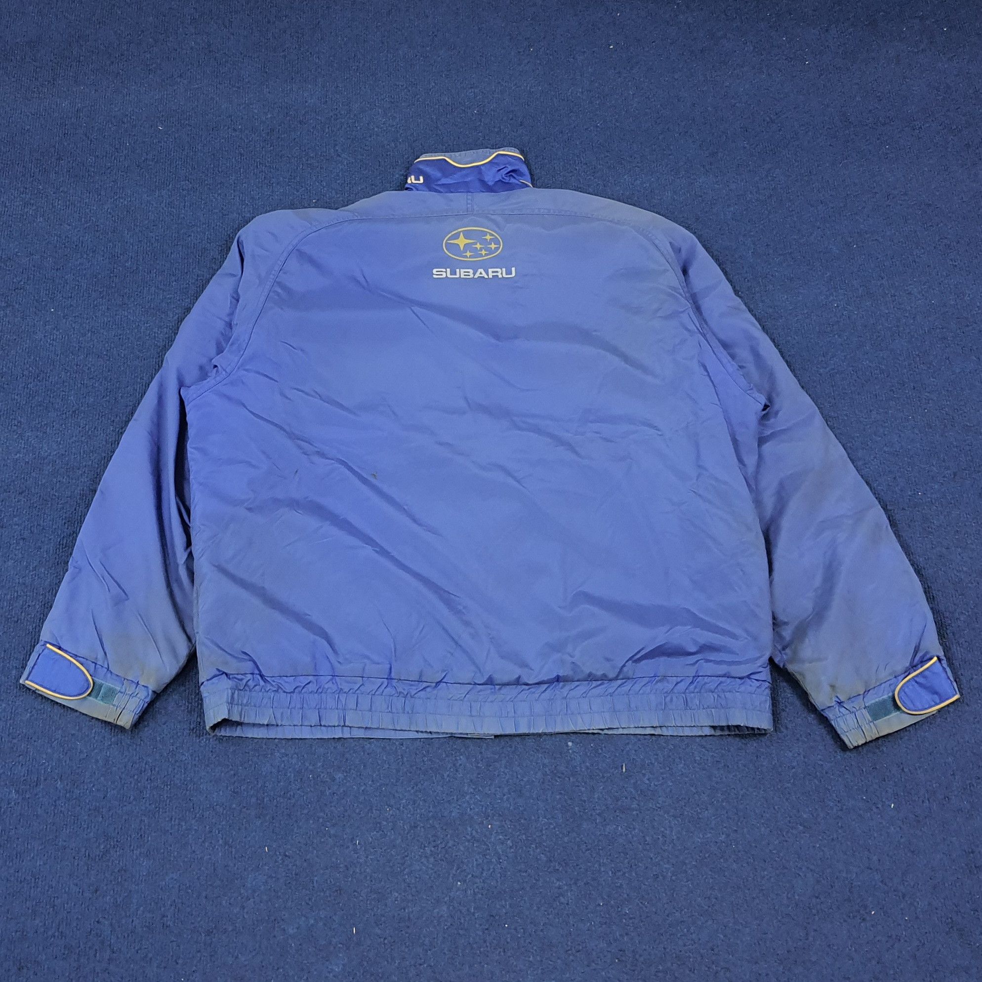 Japanese Brand × Vintage Vintage SUBARU Japan Motorsports Racing Brand Jacket Size US XL / EU 56 / 4 - 1 Thumbnail