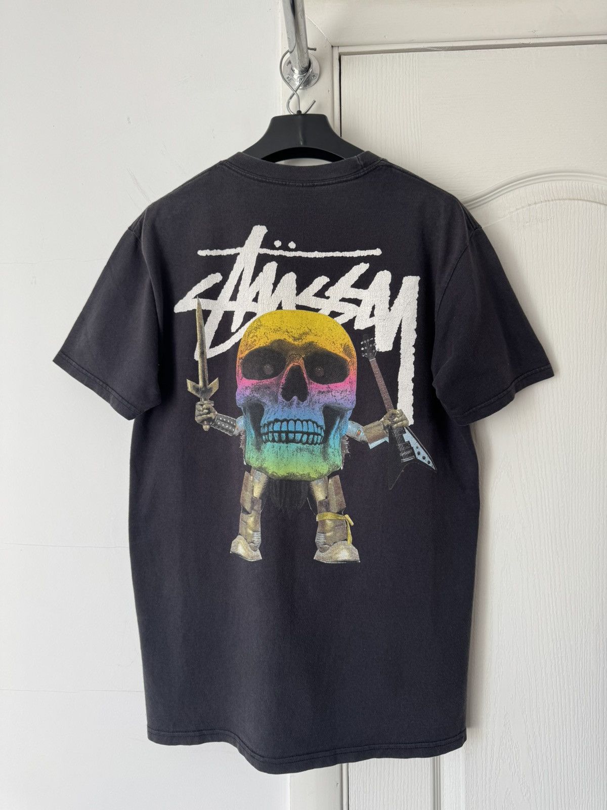 Stussy Stussy Skeleton King Clash Royale Printed Tee T Shirt Size US M / EU 48-50 / 2 - 1 Thumbnail