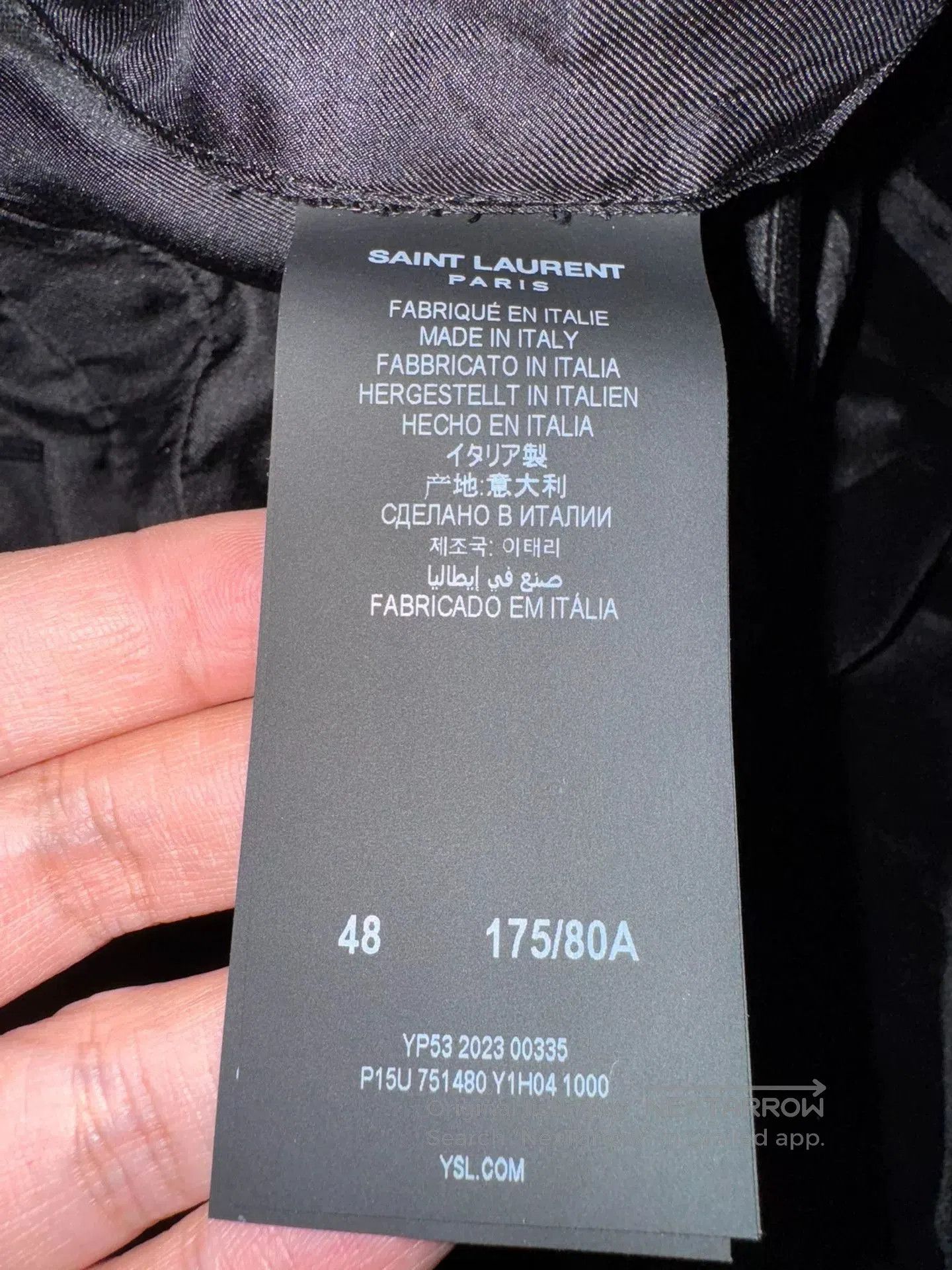Saint Laurent Paris Saint Laurent 23 Velvet Smoking Pants. Size US 32 / EU 48 - 5 Thumbnail