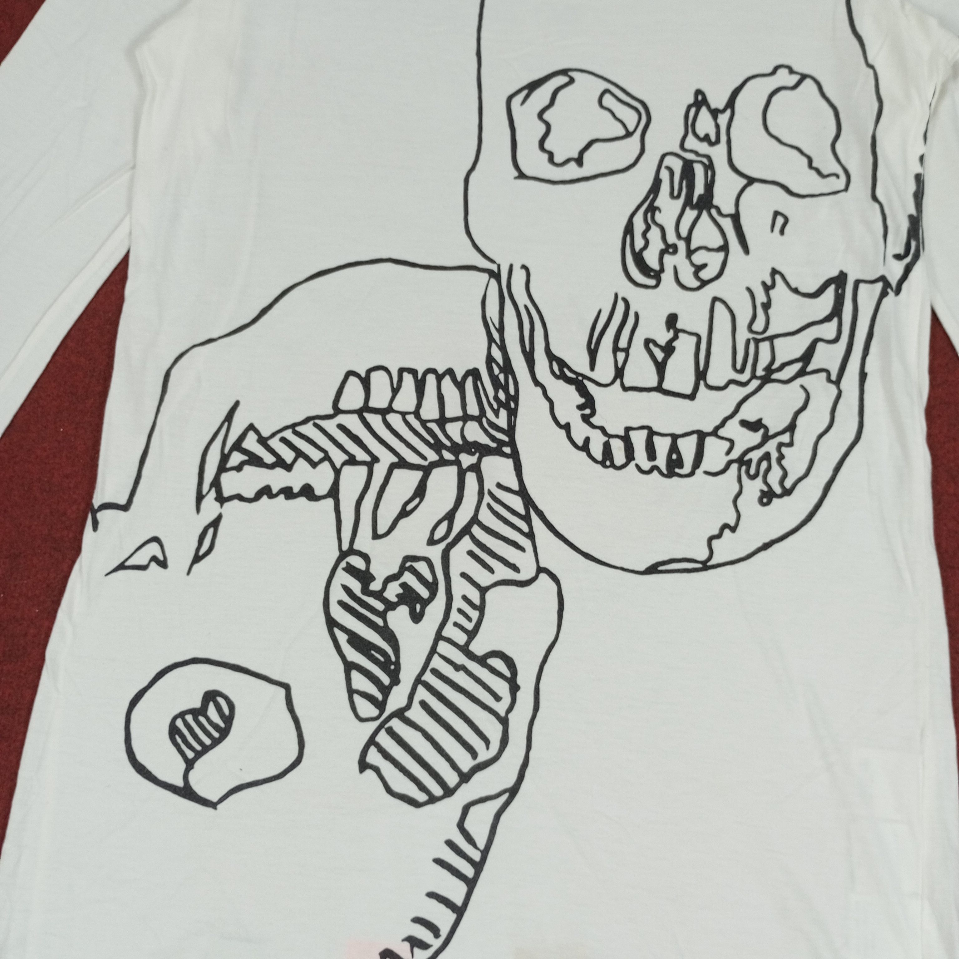Hysteric Glamour Andy Warhol By Hysteric Glamour Japanese Brand Skulls Tshirt Size US S / EU 44-46 / 1 - 2 Thumbnail