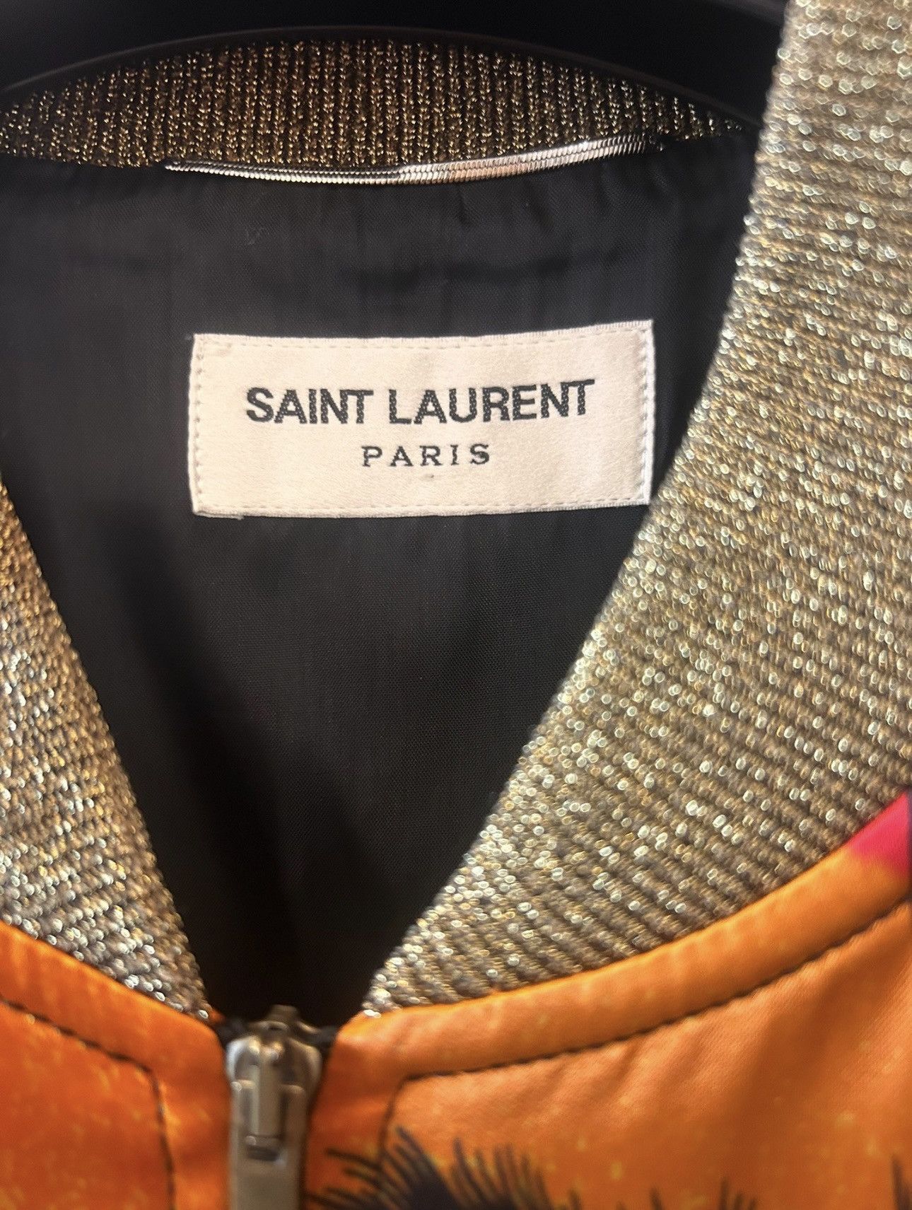 Saint Laurent Paris * RUNWAY* Saint Laurent Paris SS16 Palm Jacket SZ 52 Size US L / EU 52-54 / 3 - 9 Thumbnail