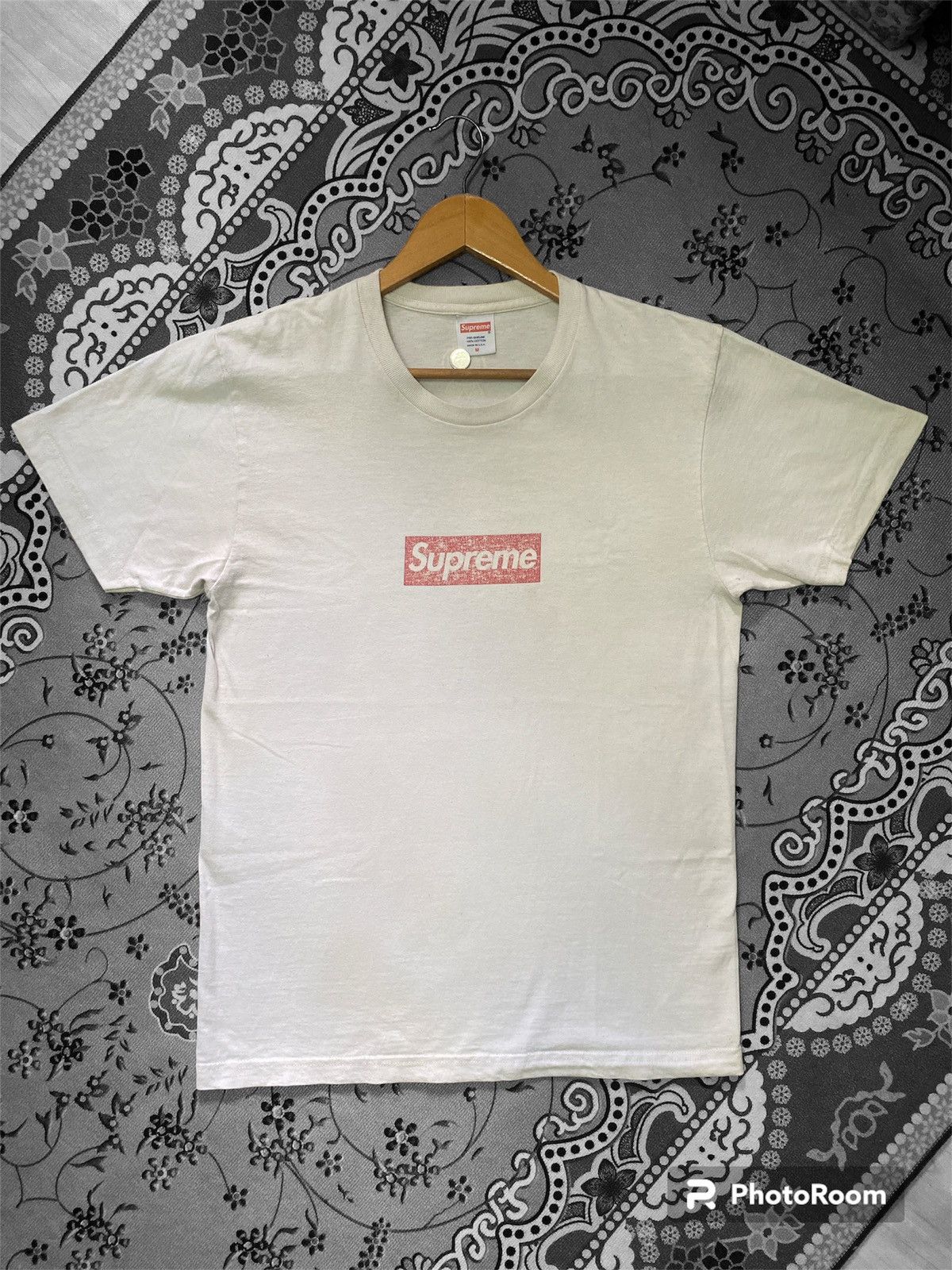 RARE Supreme 20th Anniversary Box Logo Tee White sz XL | eBay