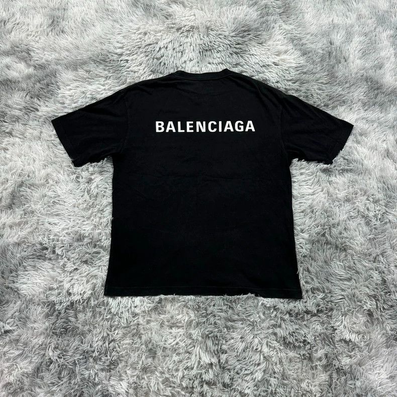 Balenciaga Balenciaga Back Label Short Sleeve 2502-Nextarrow Size US S / EU 44-46 / 1 - 1 Thumbnail