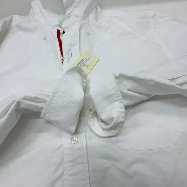 Thom Browne Thom Browne Classic Long Sleeve Oxford Shirt -2507 Size US M / EU 48-50 / 2 - 5 Thumbnail