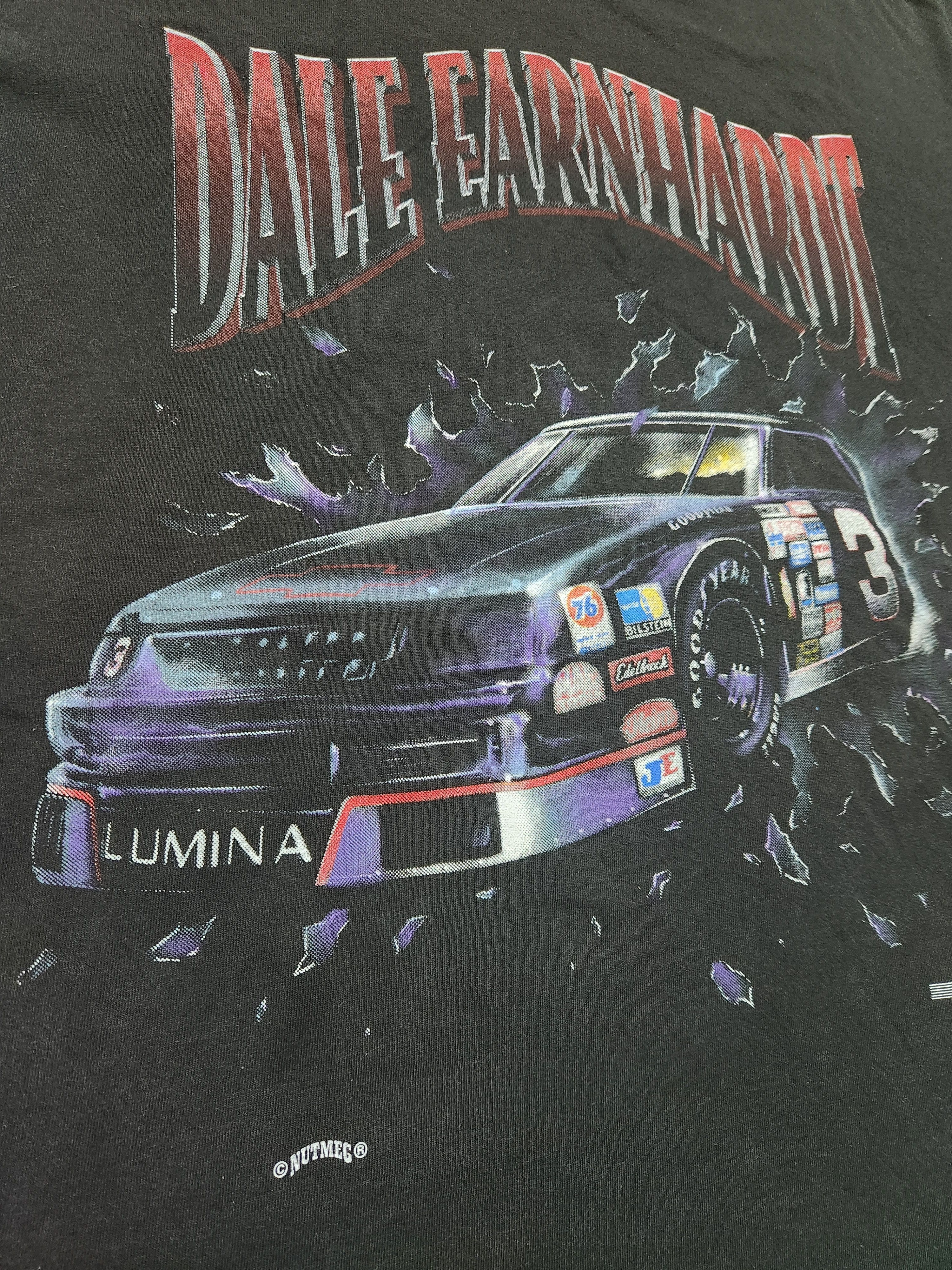 NASCAR × Nutmeg Vintage Nutmeg Nascar Racing 90s Dale Earnhardt CrewNeck Size US XL / EU 56 / 4 - 9 Thumbnail