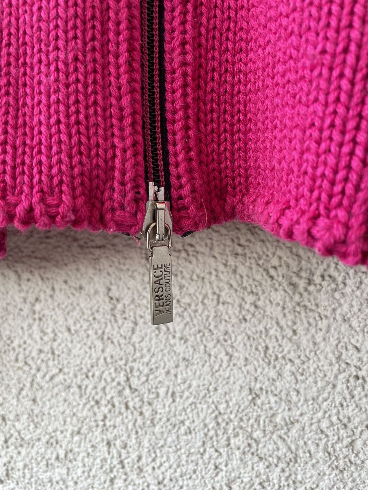 Versace Jeans Couture Versace Jeans Couture Women Pink Knitted Hoodie Size S Wool Size S / US 4 / IT 40 - 4 Thumbnail