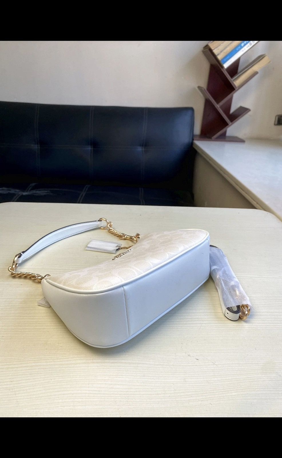 Coach Coach Teri 2-Way Shoulder Bag Leather Size ONE SIZE - 6 Thumbnail
