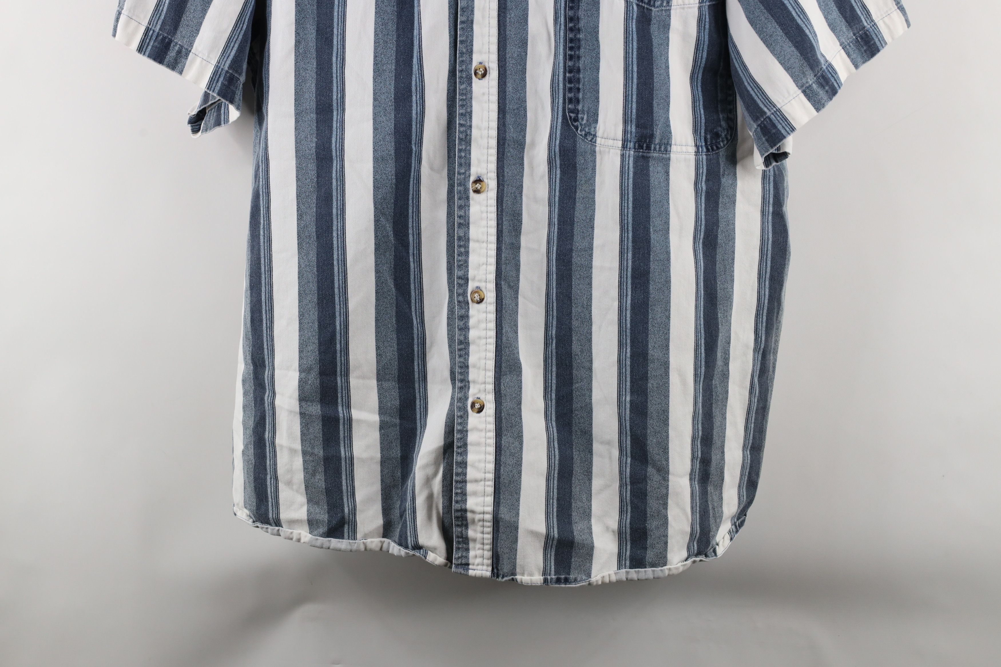 Vintage Vintage 90s Streetwear Short Sleeve Button Down Shirt Size US XXL / EU 58 / 5 - 3 Thumbnail