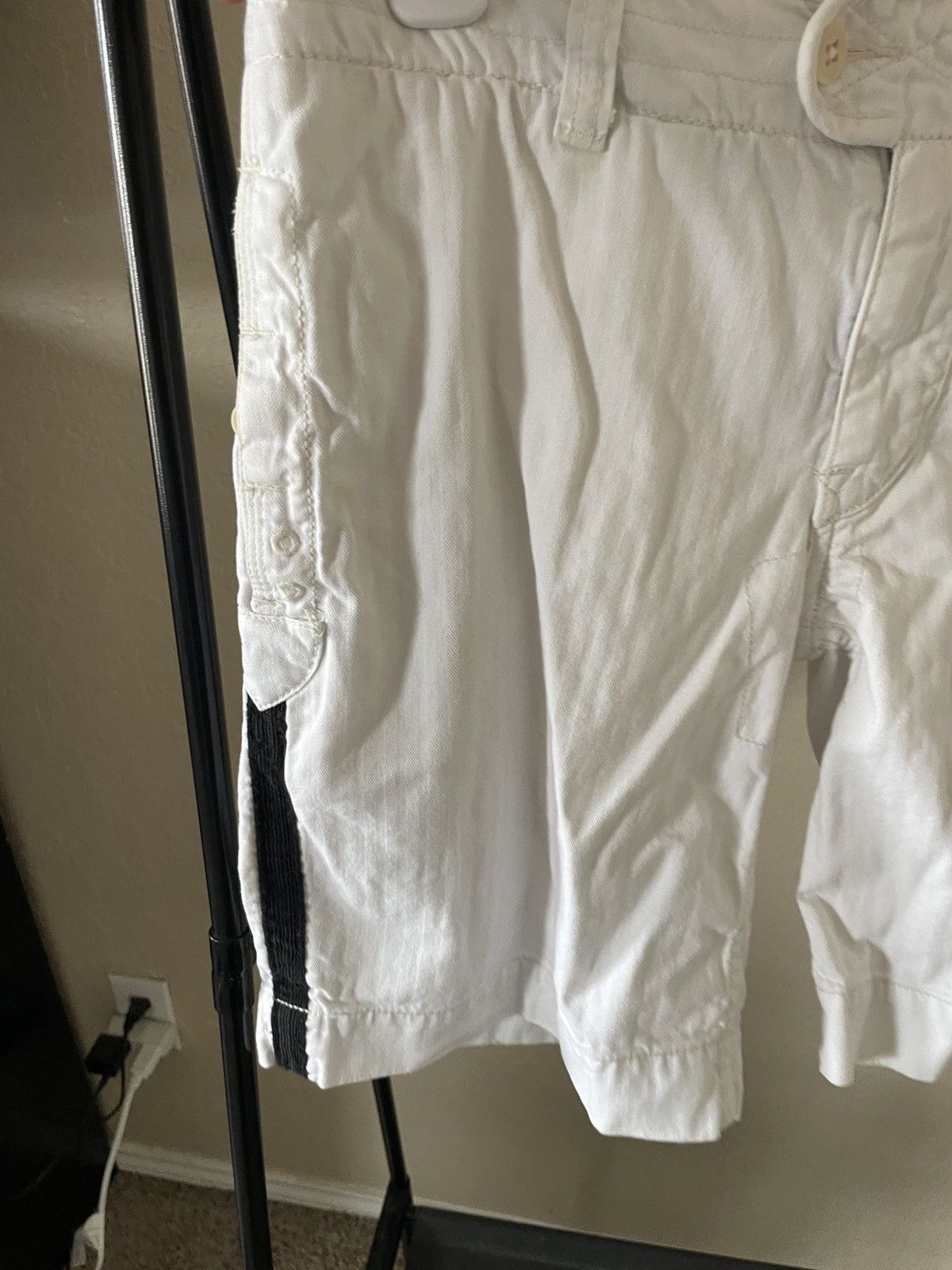 Rugby Ralph Lauren Cargo style shorts w/ Black piping down the sides Size US 30 / EU 46 - 3 Thumbnail