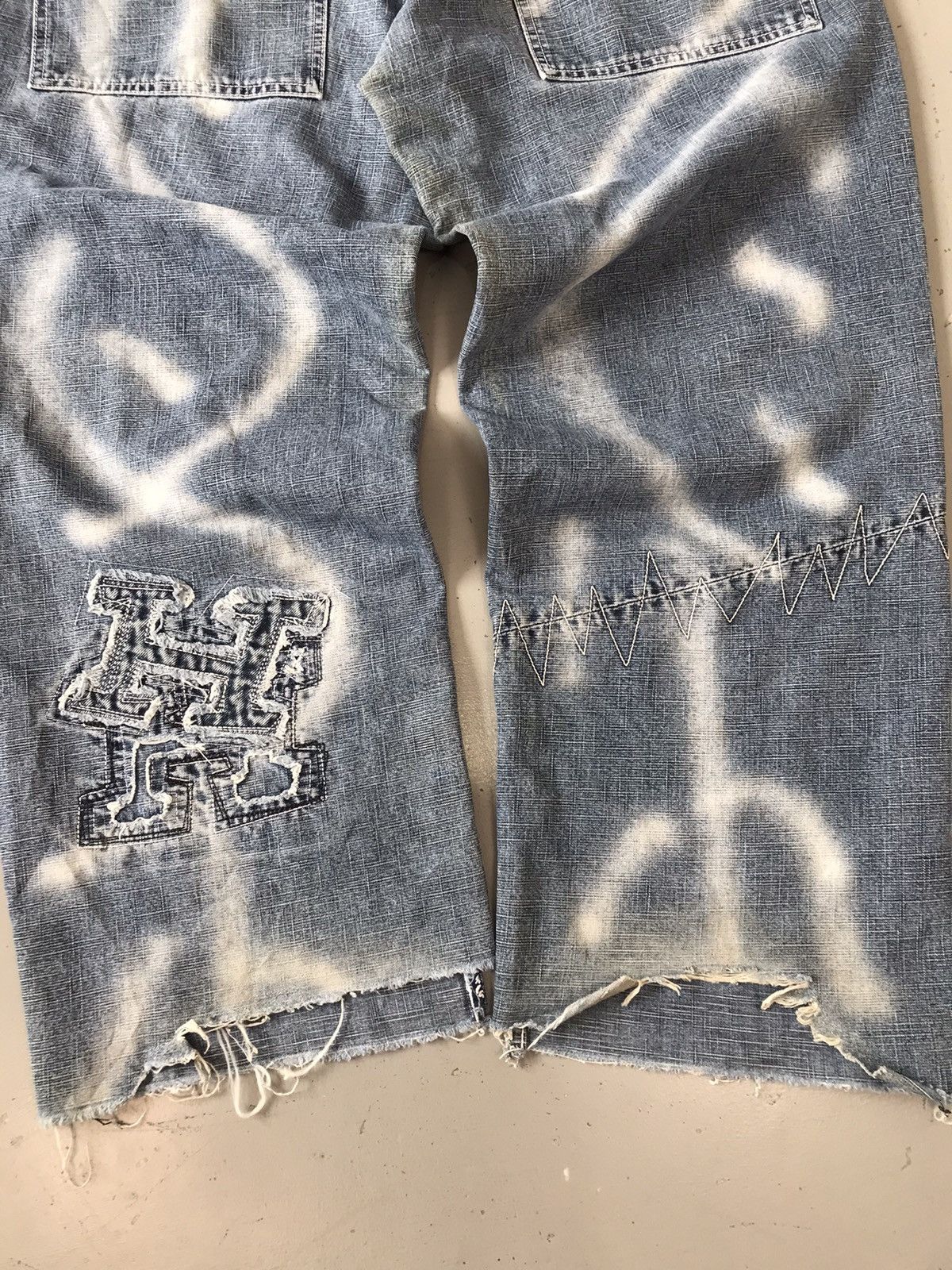 JNCO × Vintage Vintage baggy fit embroidered denim Size US 34 / EU 50 - 11 Thumbnail