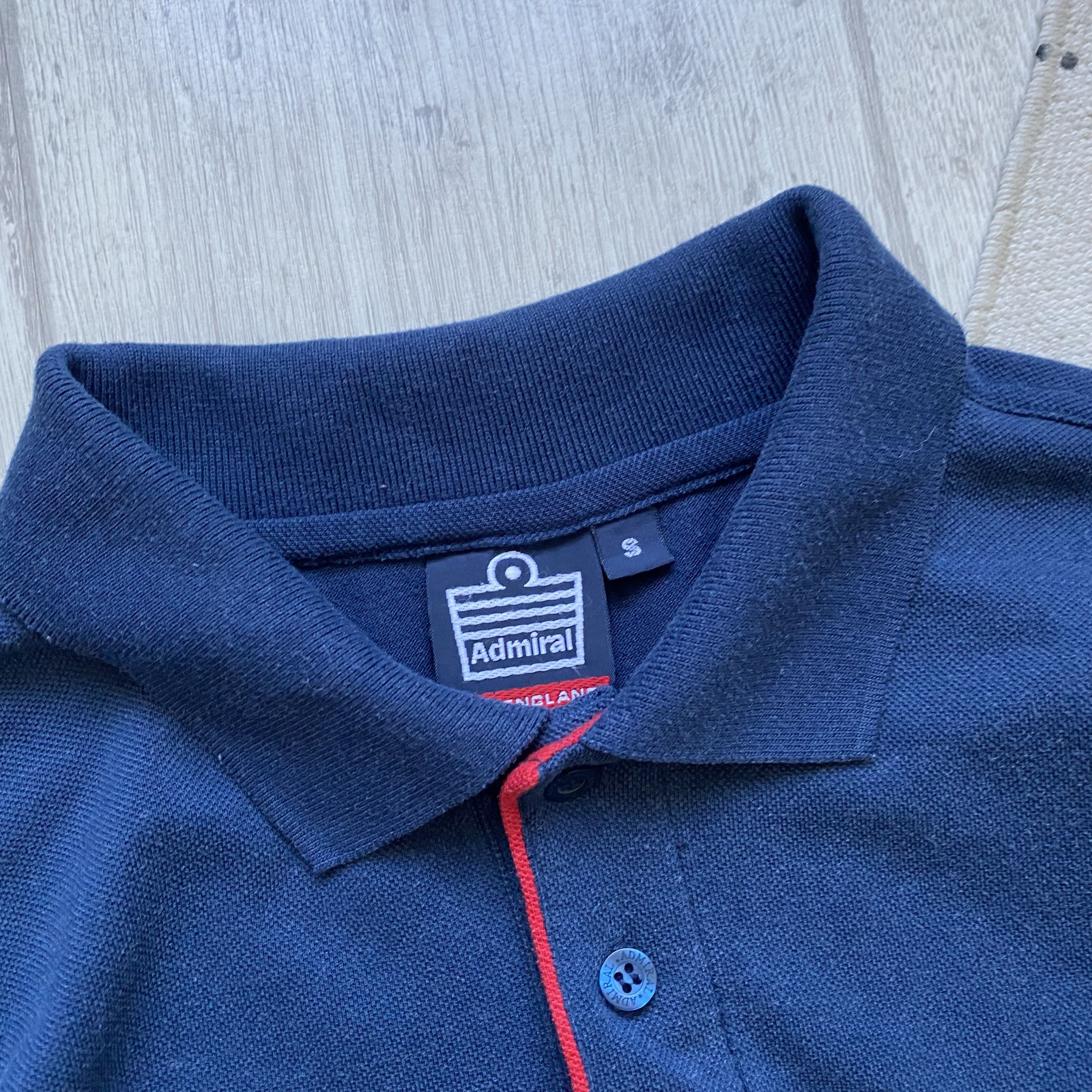 Umbro 🇬🇧 Vintage 90s England Polos Soccer Rugby Team ADMIRAL Size US S / EU 44-46 / 1 - 5 Thumbnail