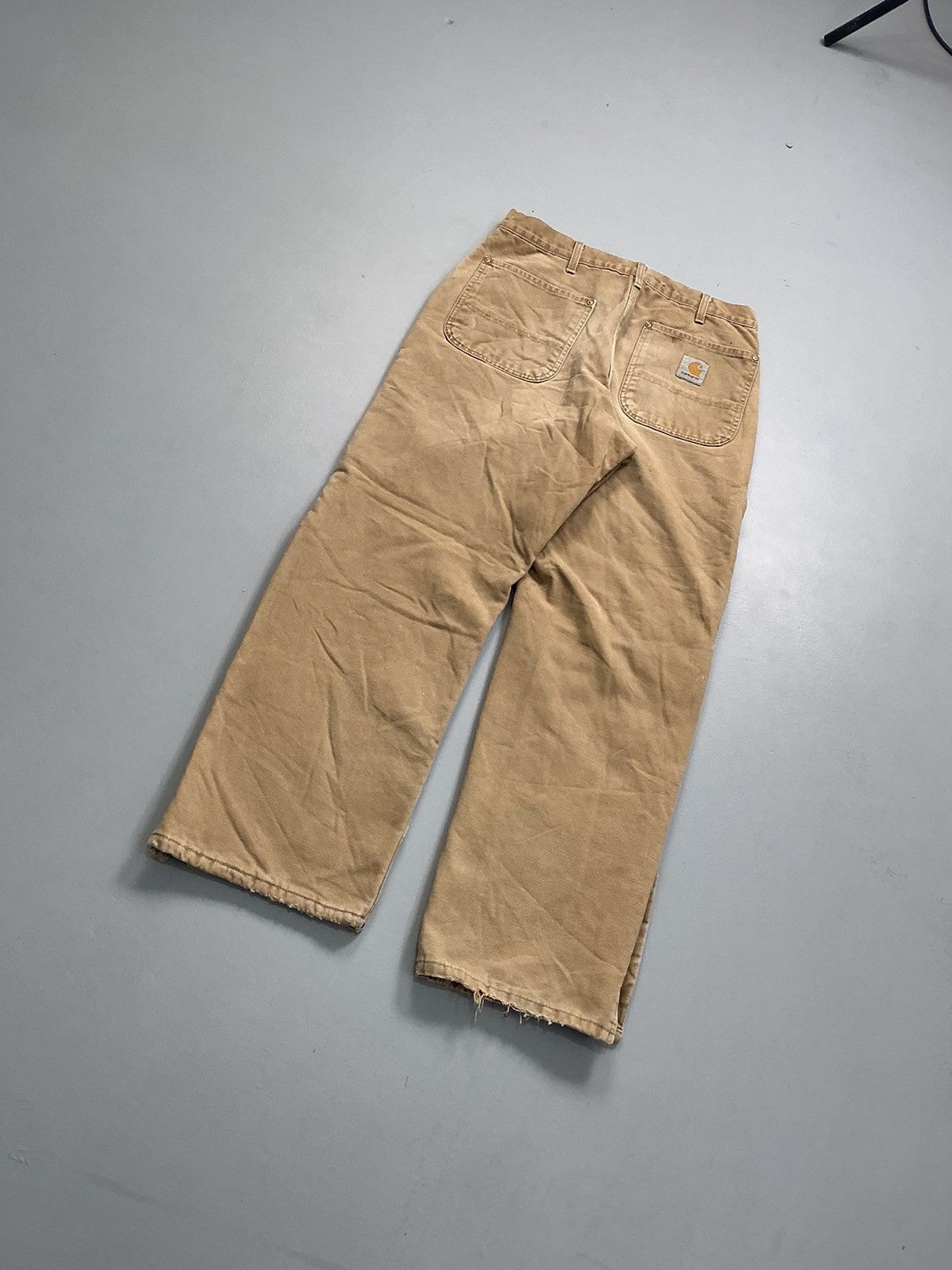 Carhartt Vintage Carhartt B10 BRN quintet line carpenter workwear Size US 32 / EU 48 - 12 Thumbnail