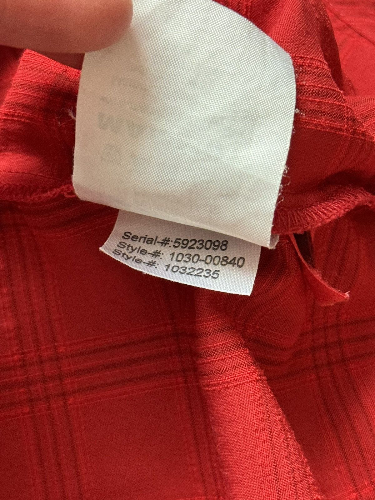 Mammut Mammut L red button up shirt outdoor polo tee T-shirt Size US L / EU 52-54 / 3 - 9 Thumbnail