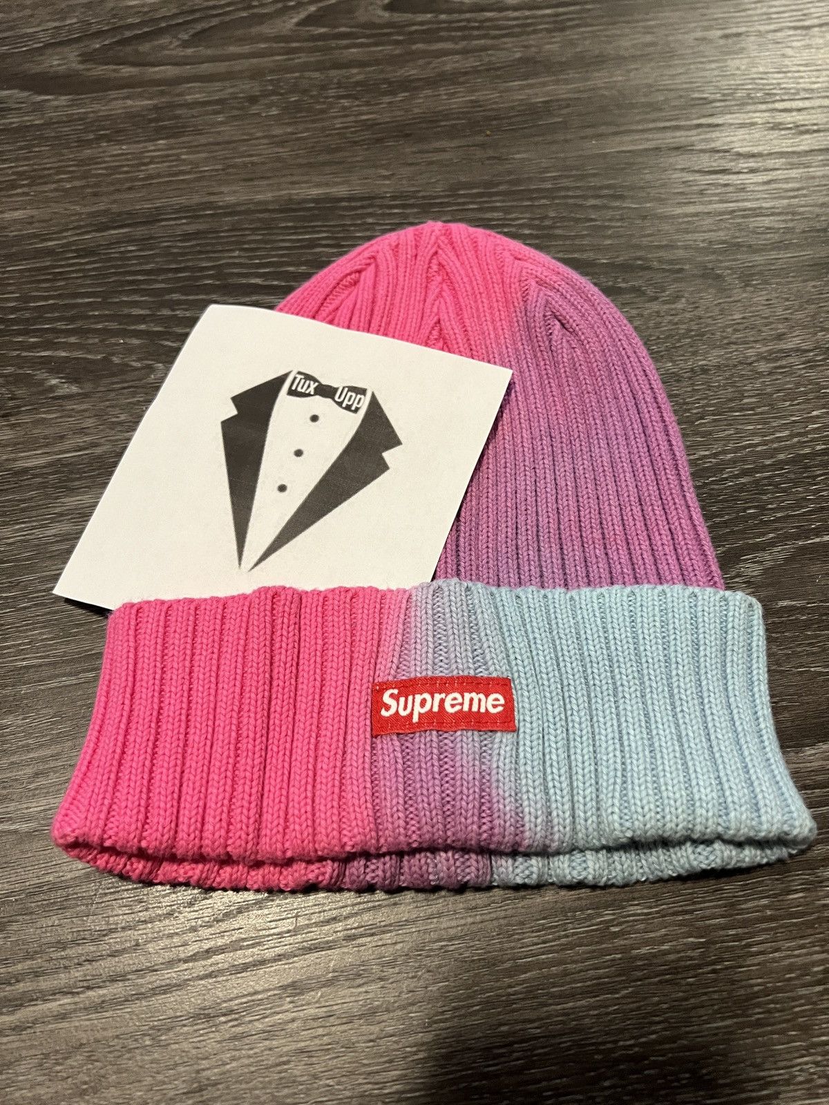 Supreme Supreme overdyed knit beanie salmon | Grailed
