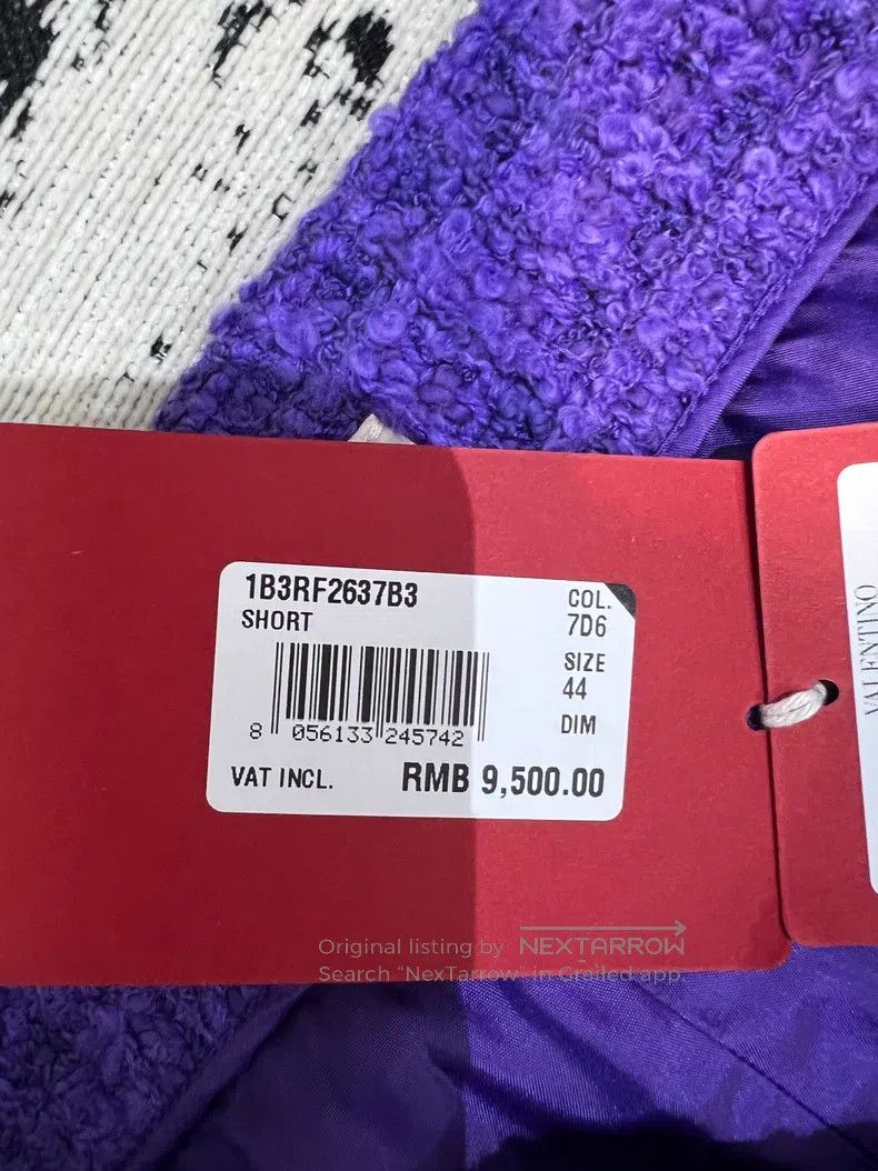 Valentino Valentino Purple shorts Size 28" / US 6 / IT 42 - 5 Thumbnail