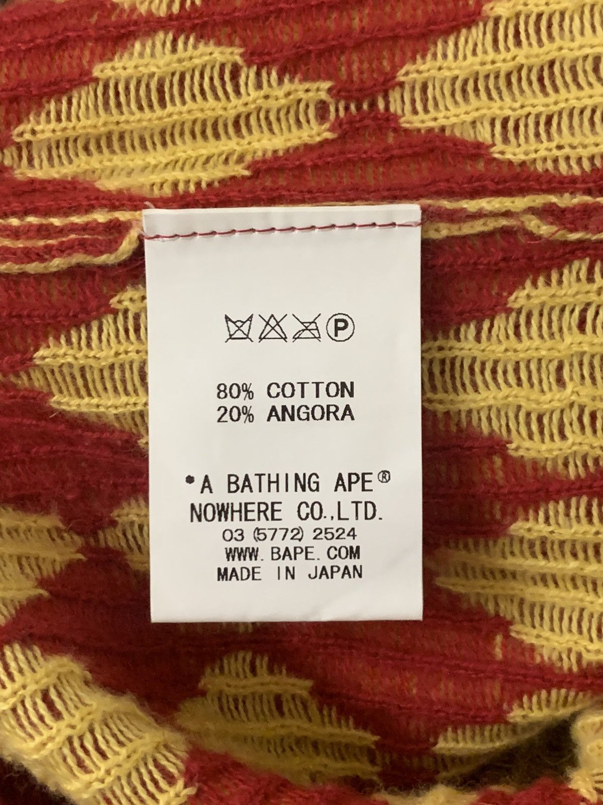 Bape × Nigo Vintage Bape Knitwear sweater Size US M / EU 48-50 / 2 - 6 Thumbnail