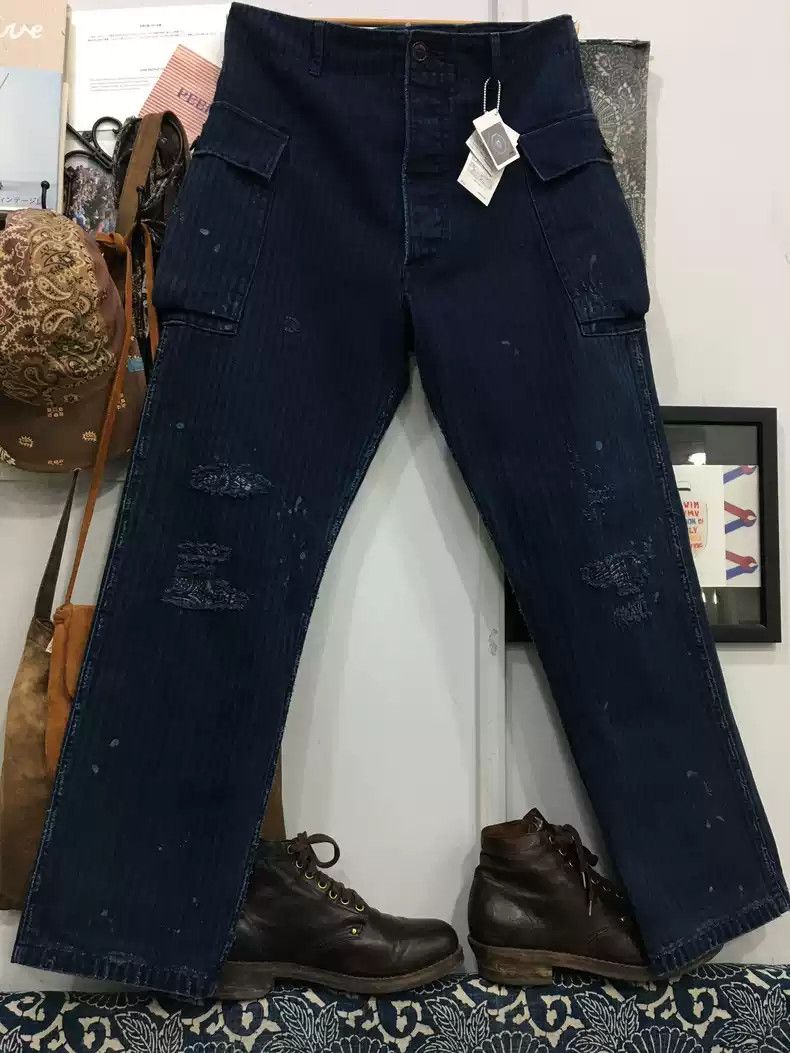 Visvim VISVIM 19AW VETERANS PANTS CRASH SPOT | Grailed